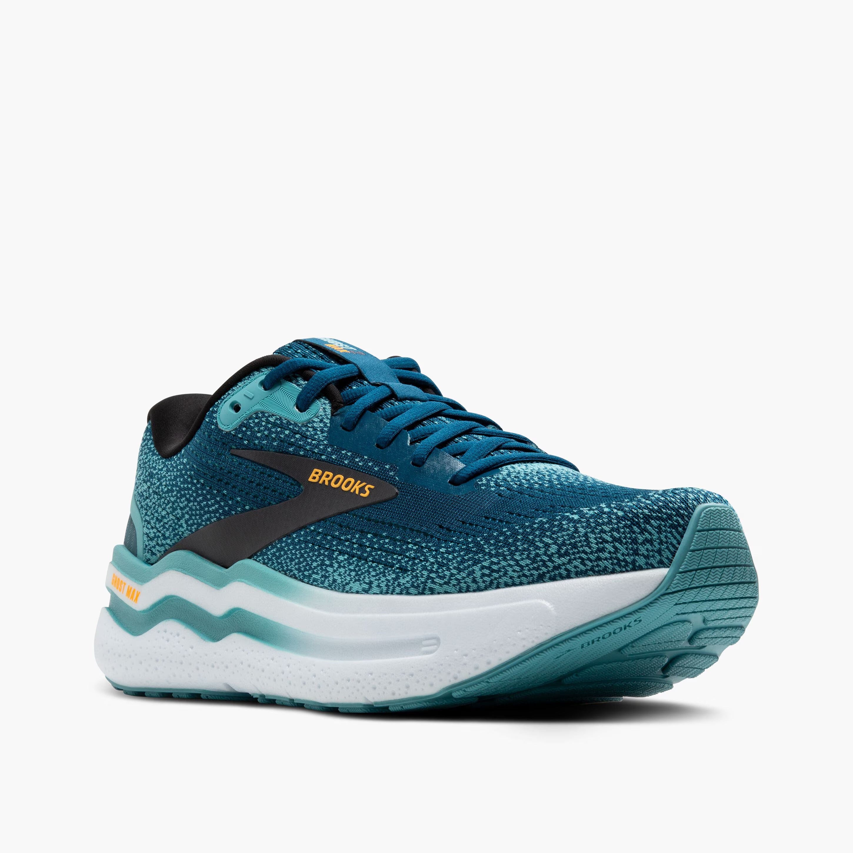 Brooks Ghost Max 2 Mens Running Shoes - Teal/Blue