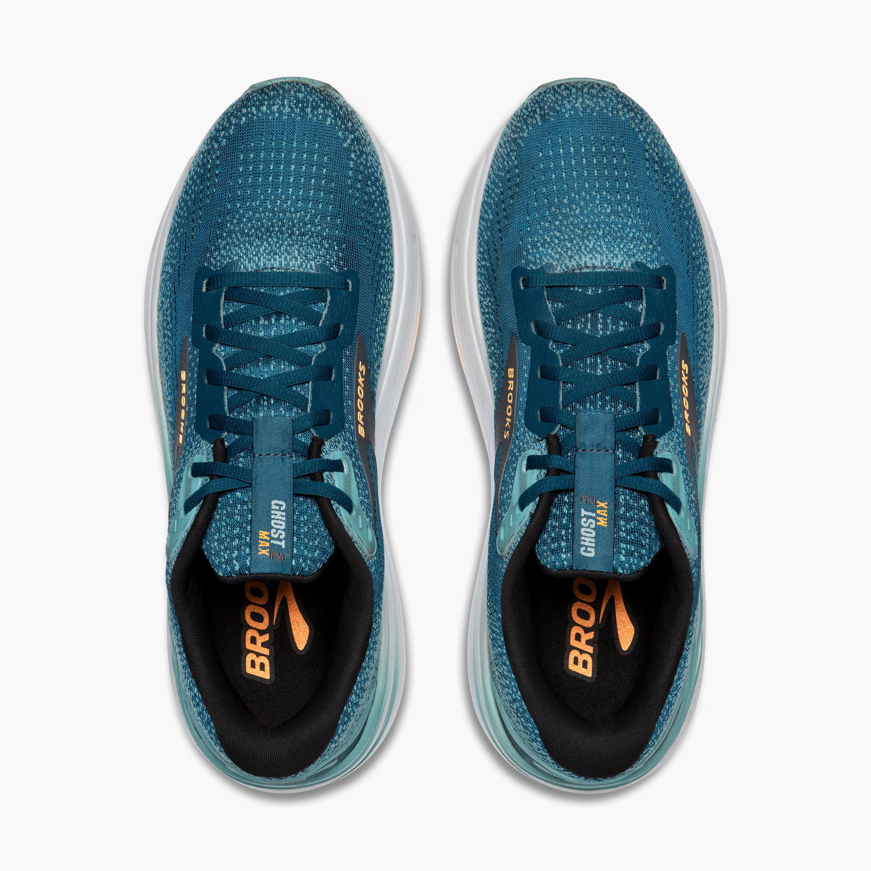 Brooks Ghost Max 2 Mens Running Shoes - Teal/Blue