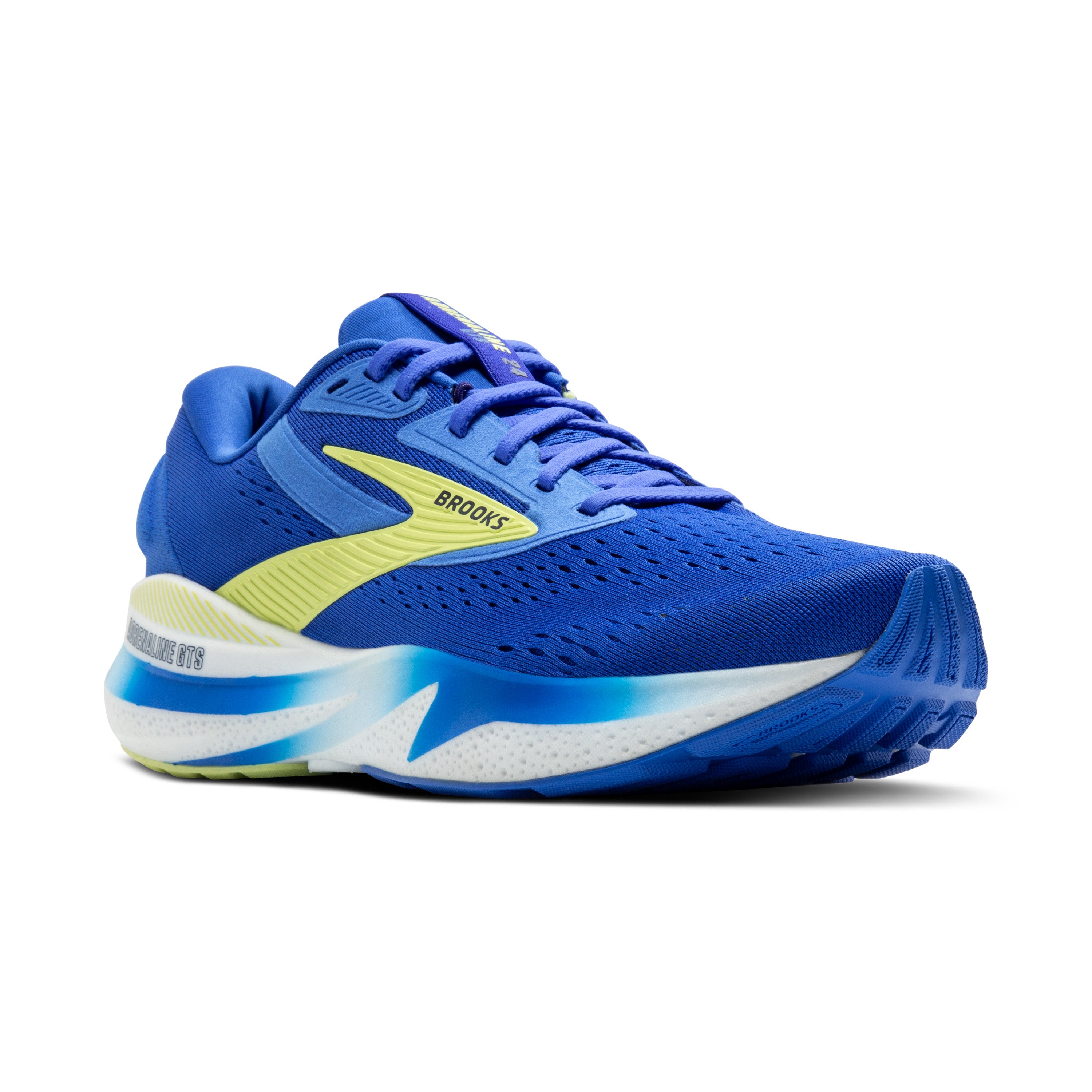Brooks Adrenaline GTS 24 Mens Running Shoes - Blue/Yellow