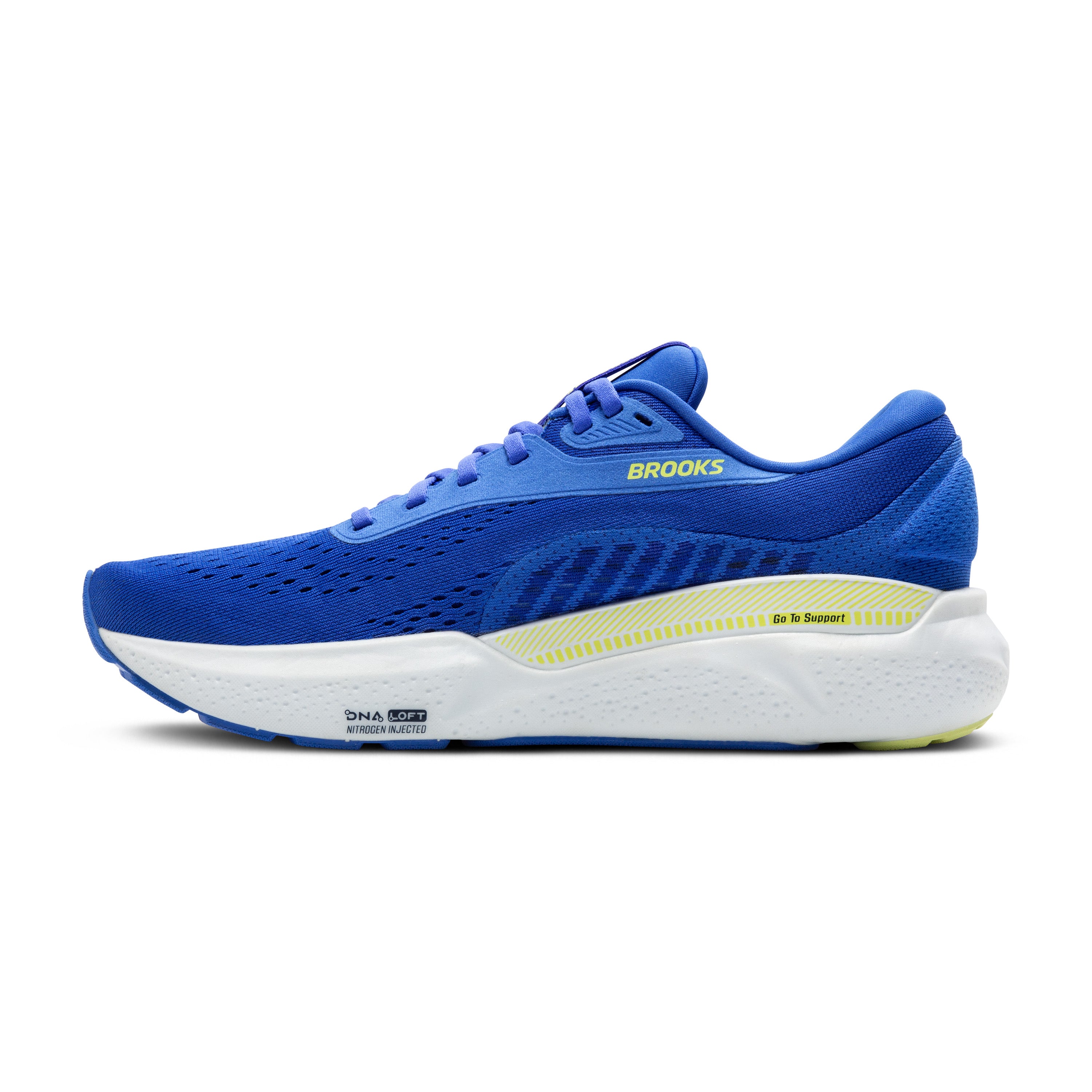 Brooks Adrenaline GTS 24 Mens Running Shoes - Blue/Yellow