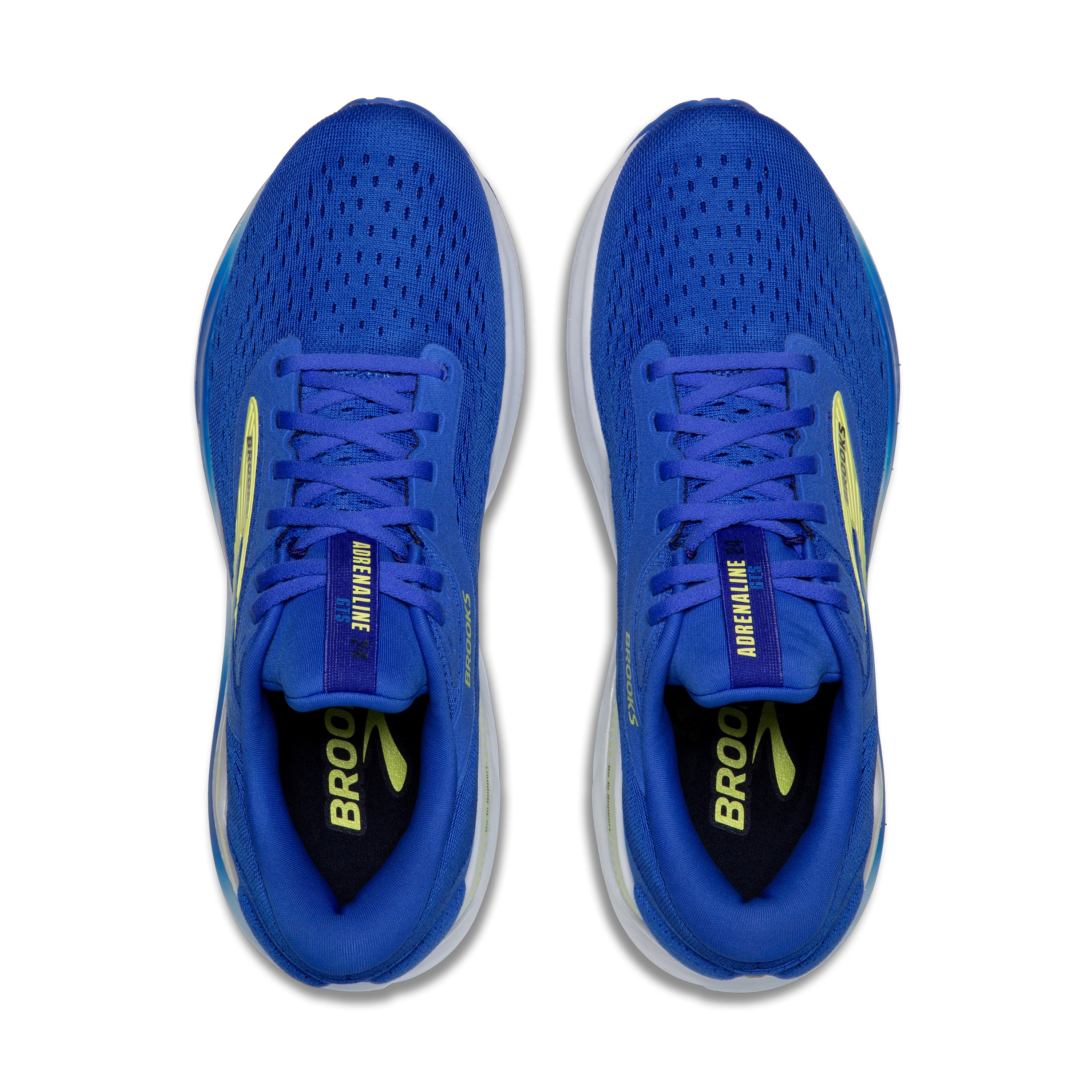 Brooks Adrenaline GTS 24 Mens Running Shoes - Blue/Yellow