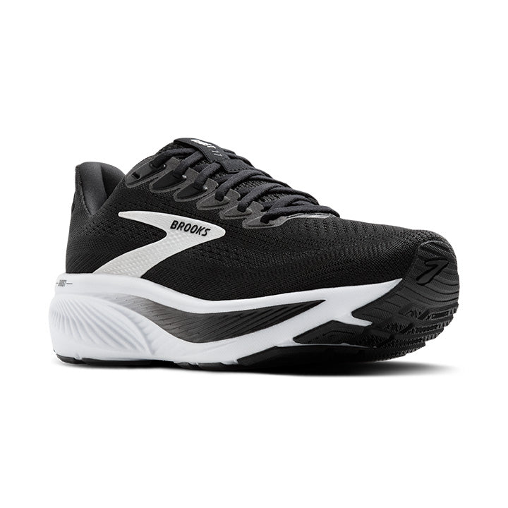 Brooks Ghost 17 Mens Running Shoes - Black/Grey/White
