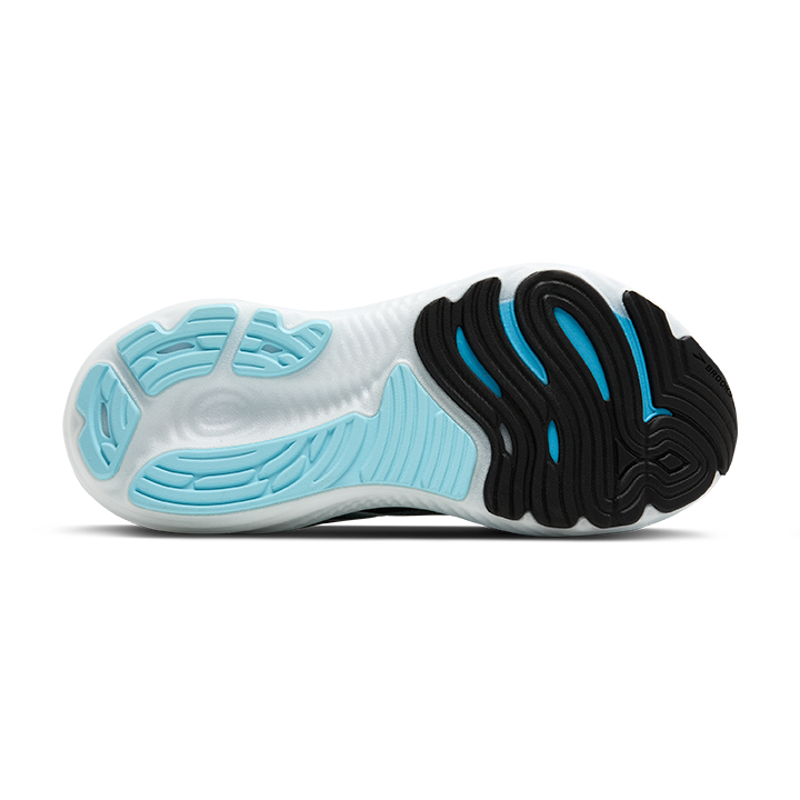 Brooks Glycerin GTS 22 Mens Running Shoe - Black/White/Blue