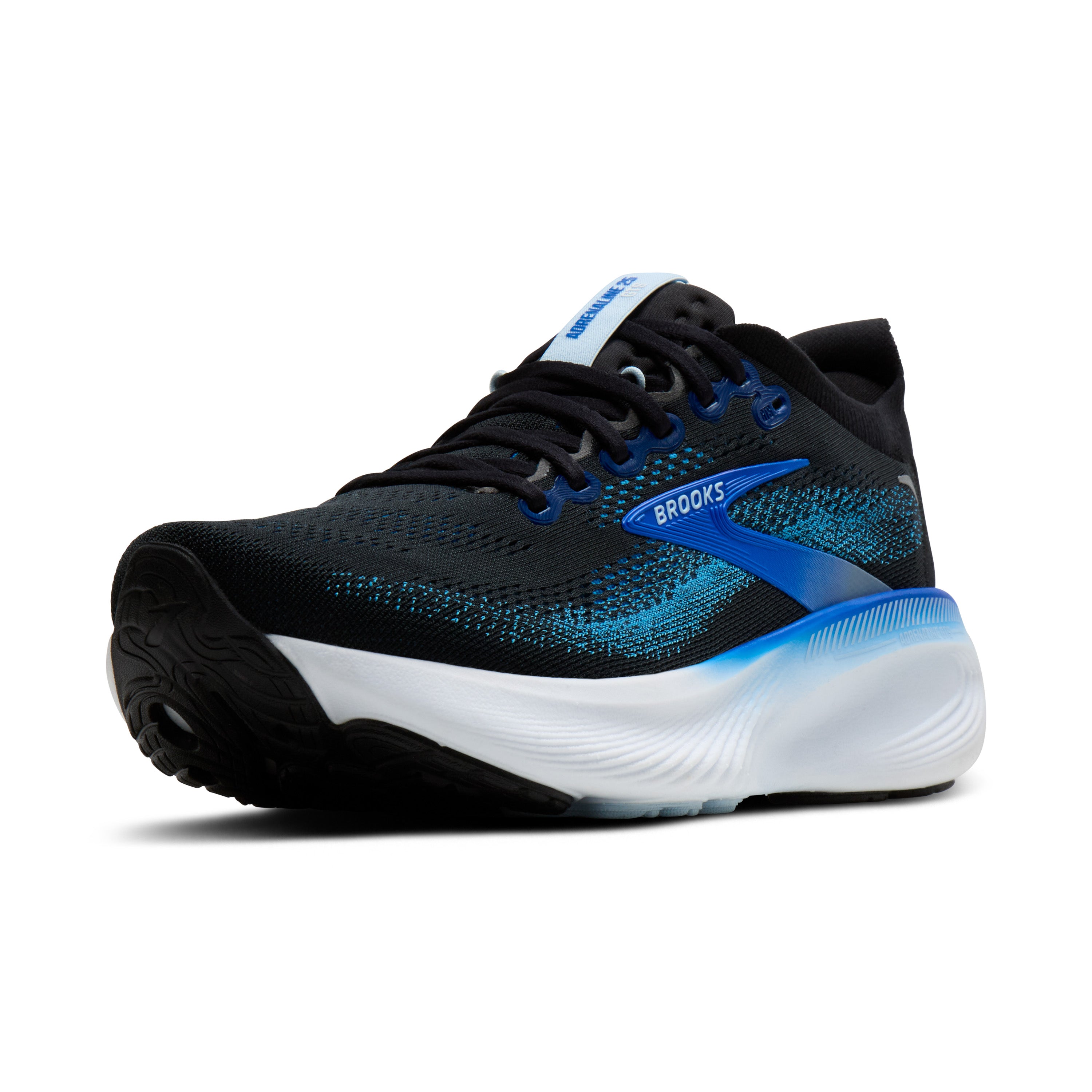 Brooks Adrenaline GTS 25 Mens Running Shoes - Black/Blue/Nantucket Breeze