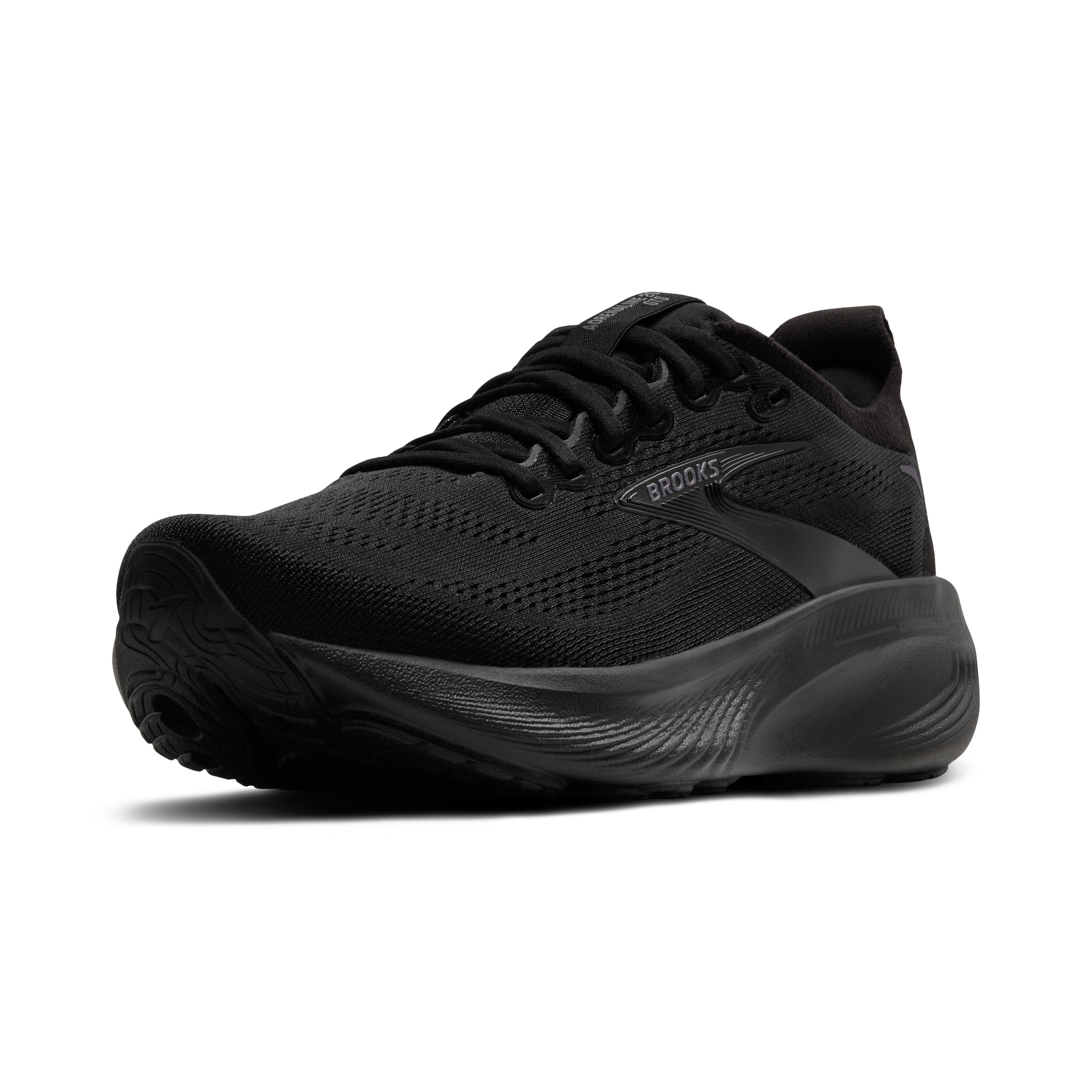 Brooks Adrenaline GTS 25 Mens Running Shoes - Black/Black/Ebony