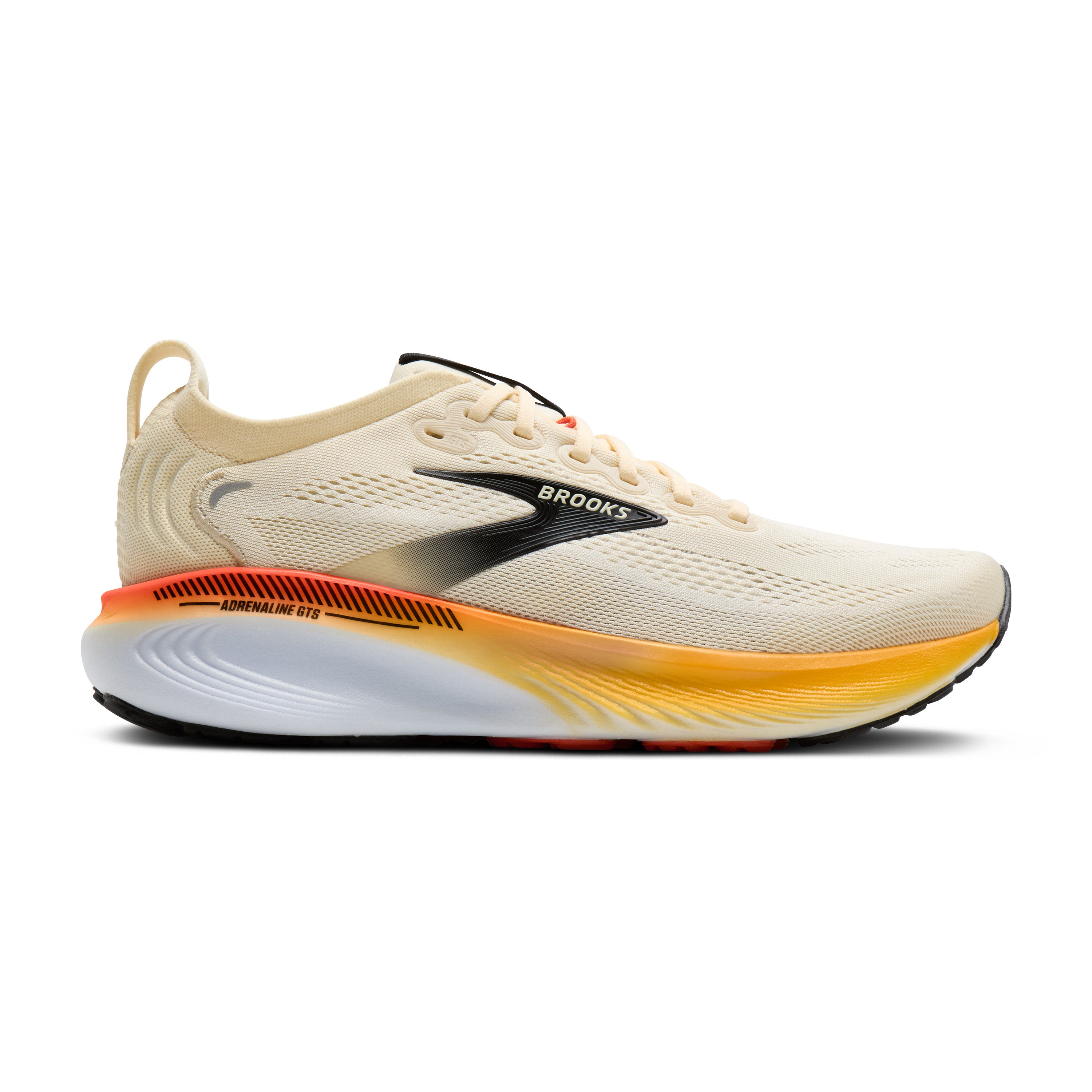 Brooks Adrenaline GTS 25 Mens Running Shoes - Rutabaga/Tigerlily/Orange