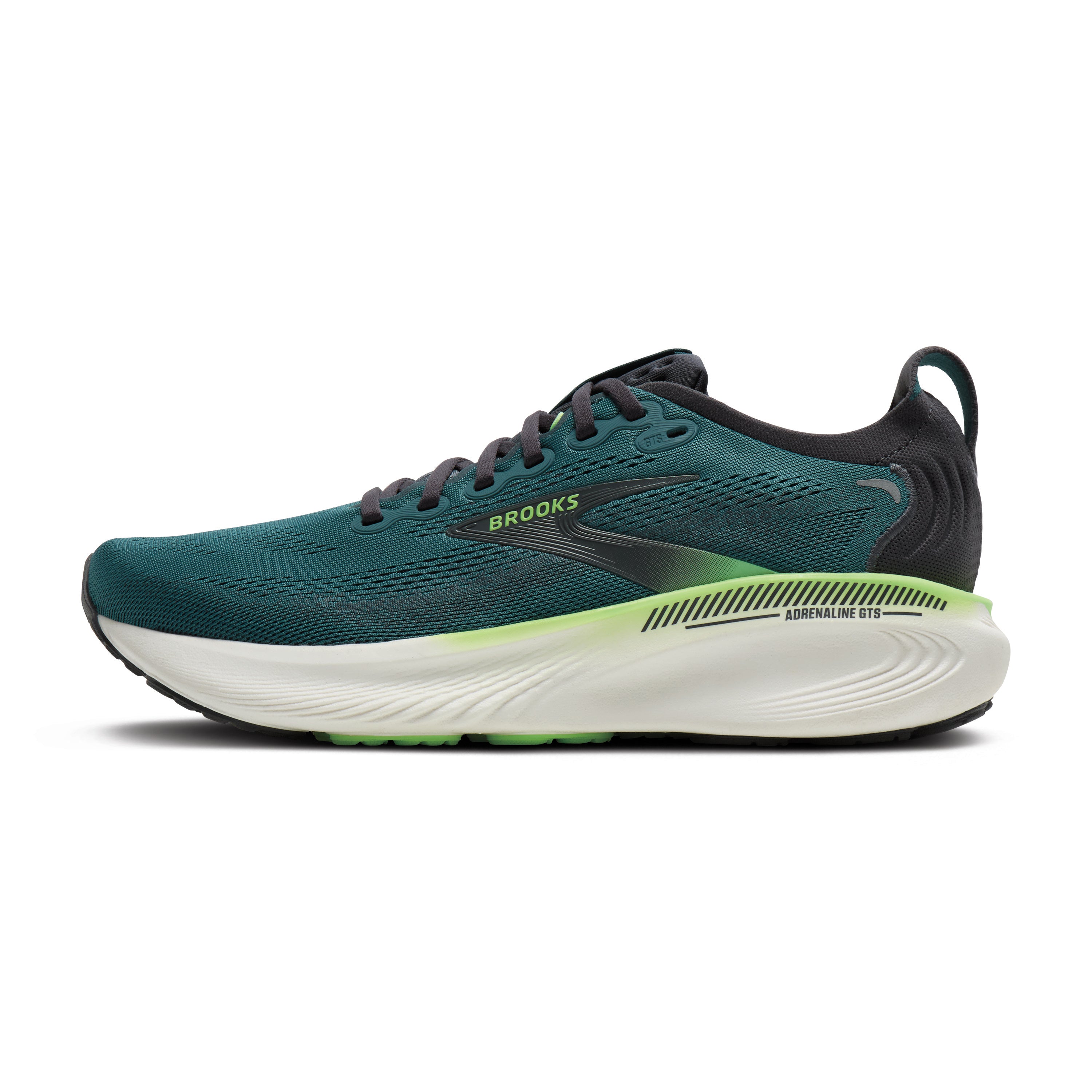 Brooks Adrenaline GTS 25 Mens Running Shoes - Atlantic Deep/Coconut/Green