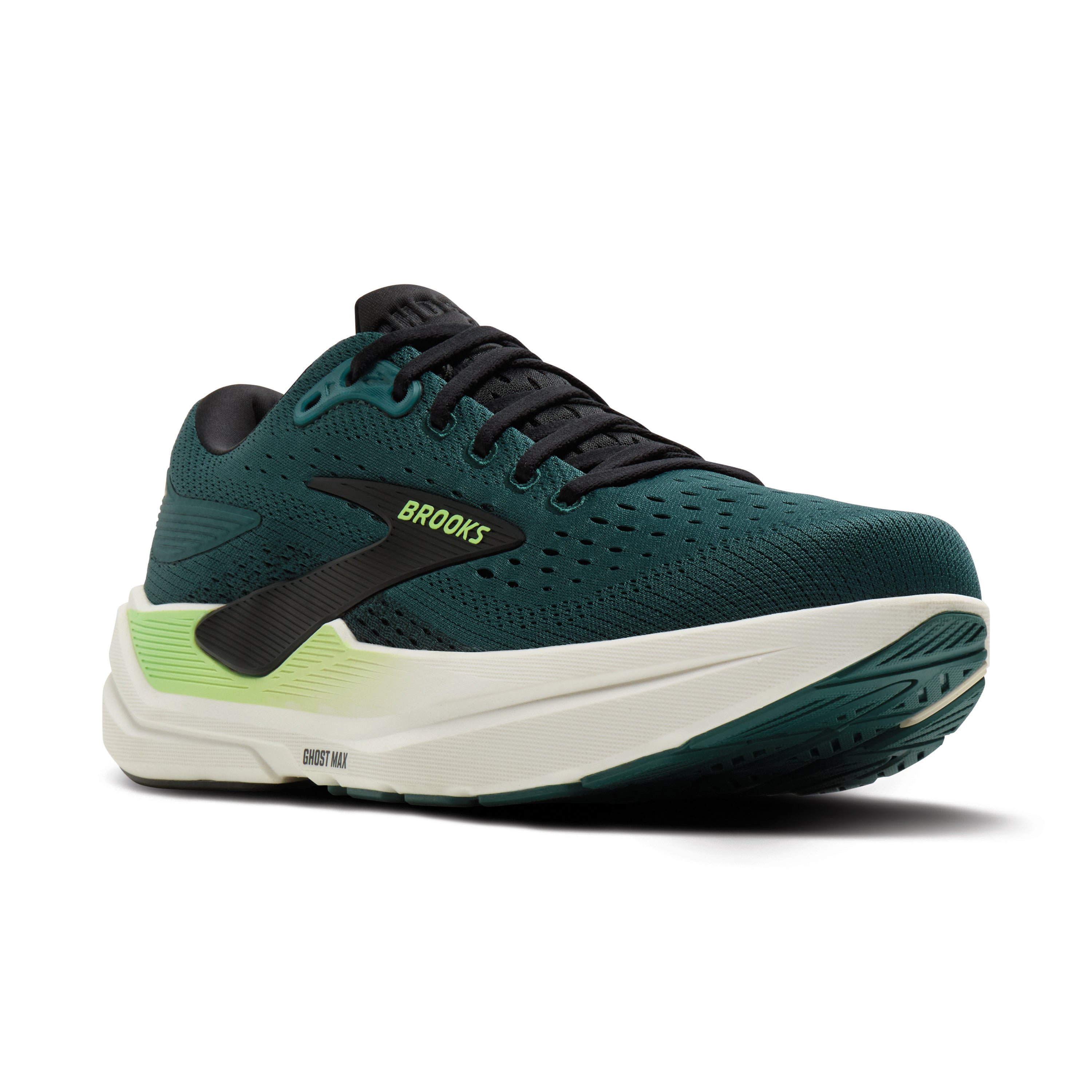 Brooks Ghost Max 3 Mens Running Shoes - Atlantic Deep/Black/Green