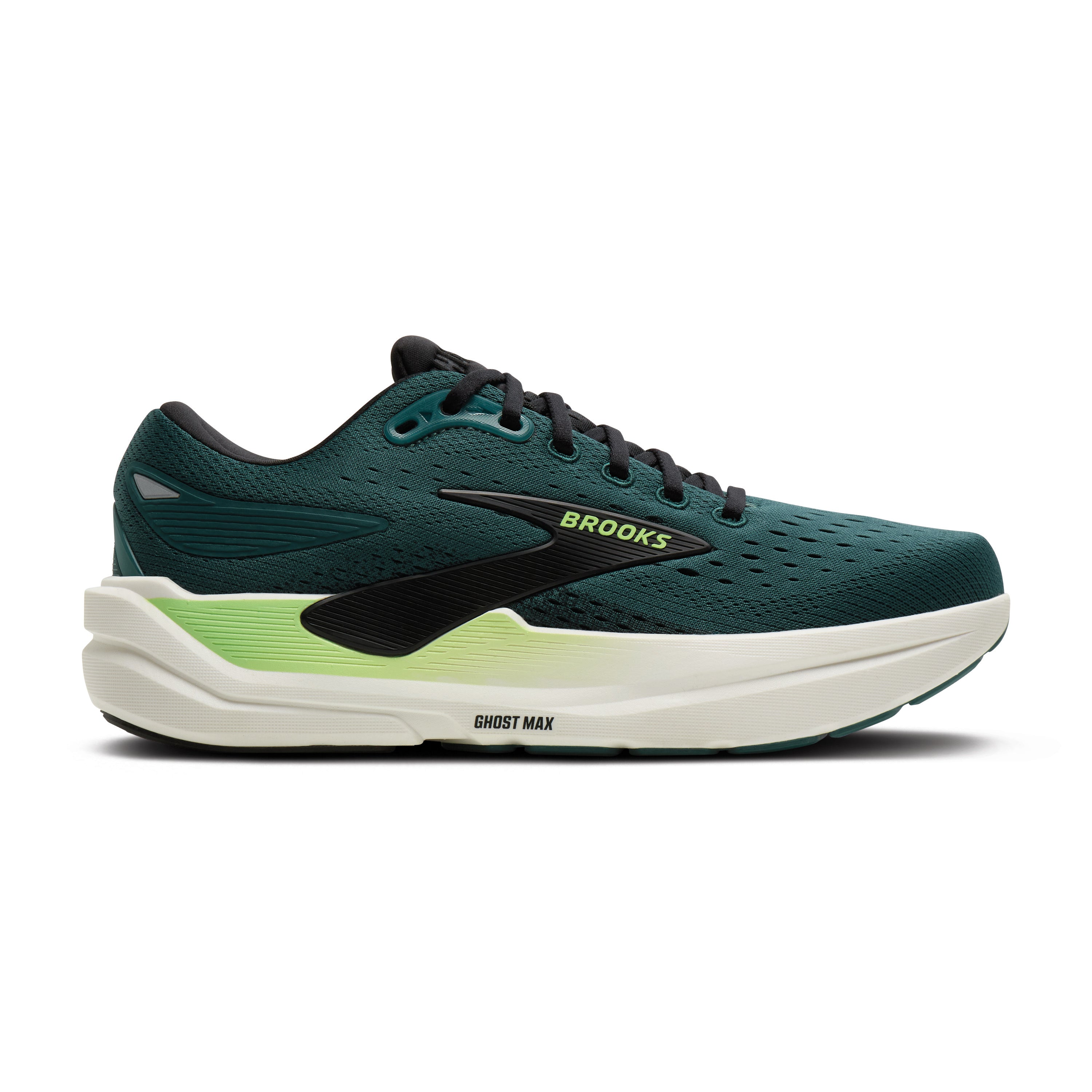 Brooks Ghost Max 3 Mens Running Shoes - Atlantic Deep/Black/Green