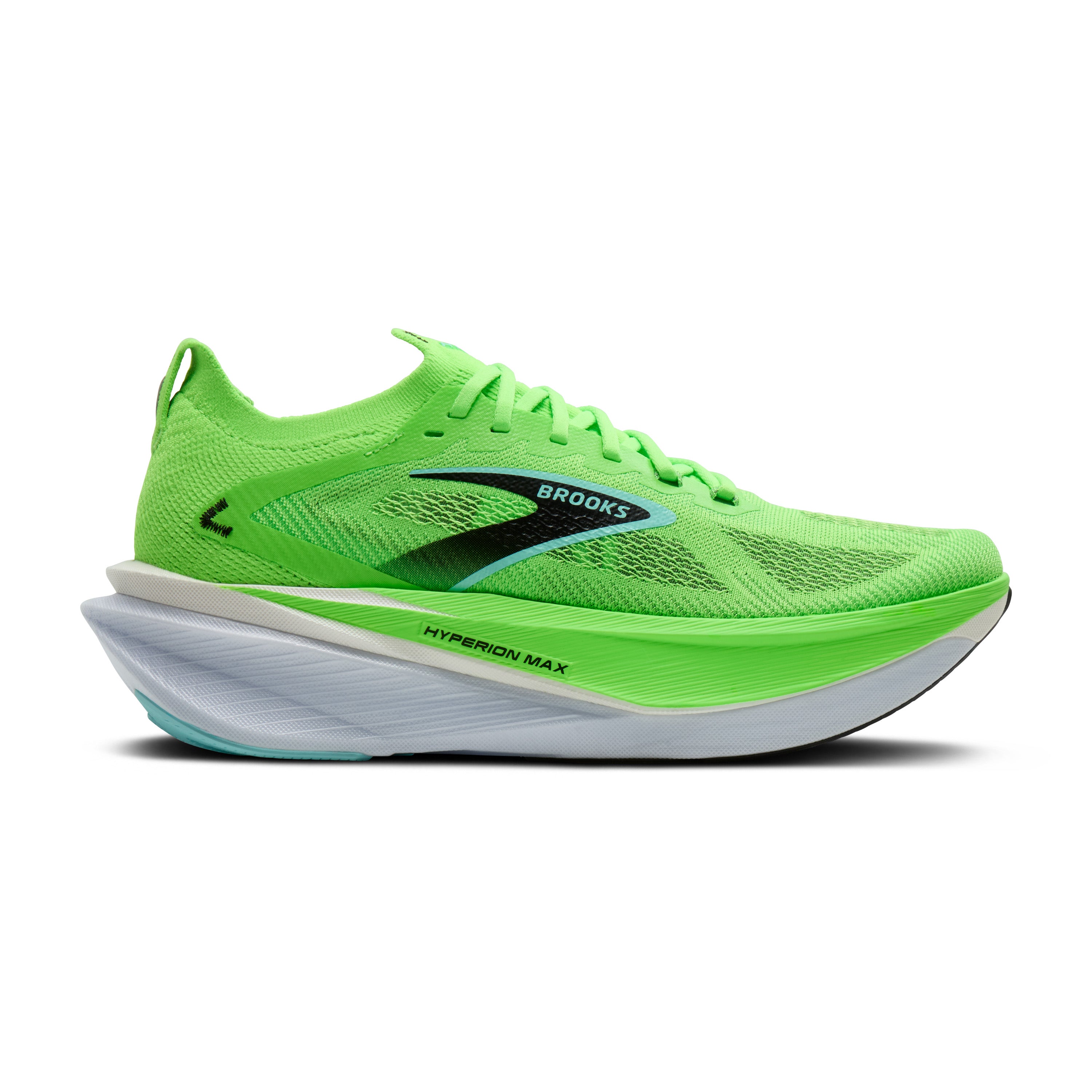 Brooks Hyperion Max 3 Mens Running Shoes - Green Gecko/Black/Blue