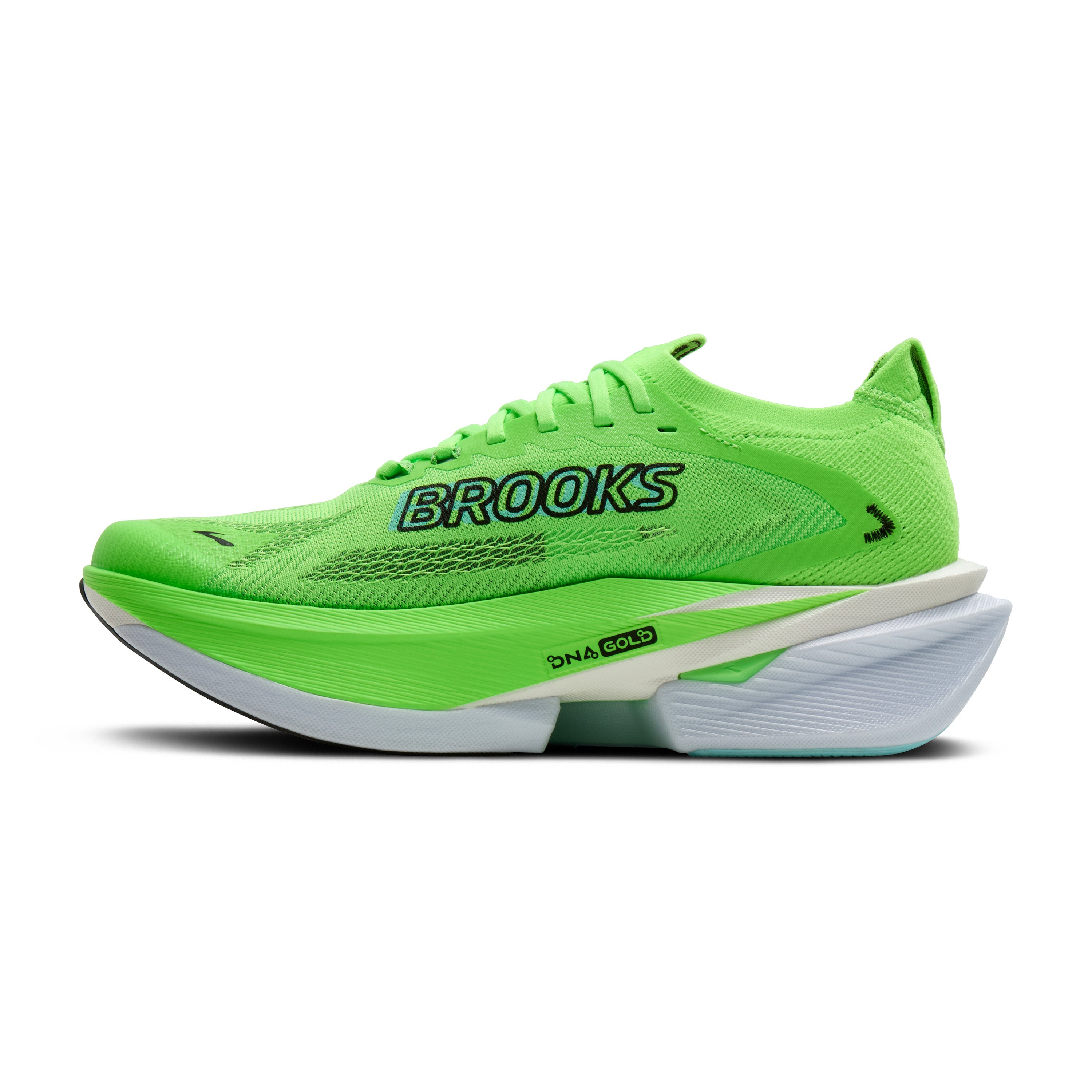Brooks Hyperion Max 3 Mens Running Shoes - Green Gecko/Black/Blue
