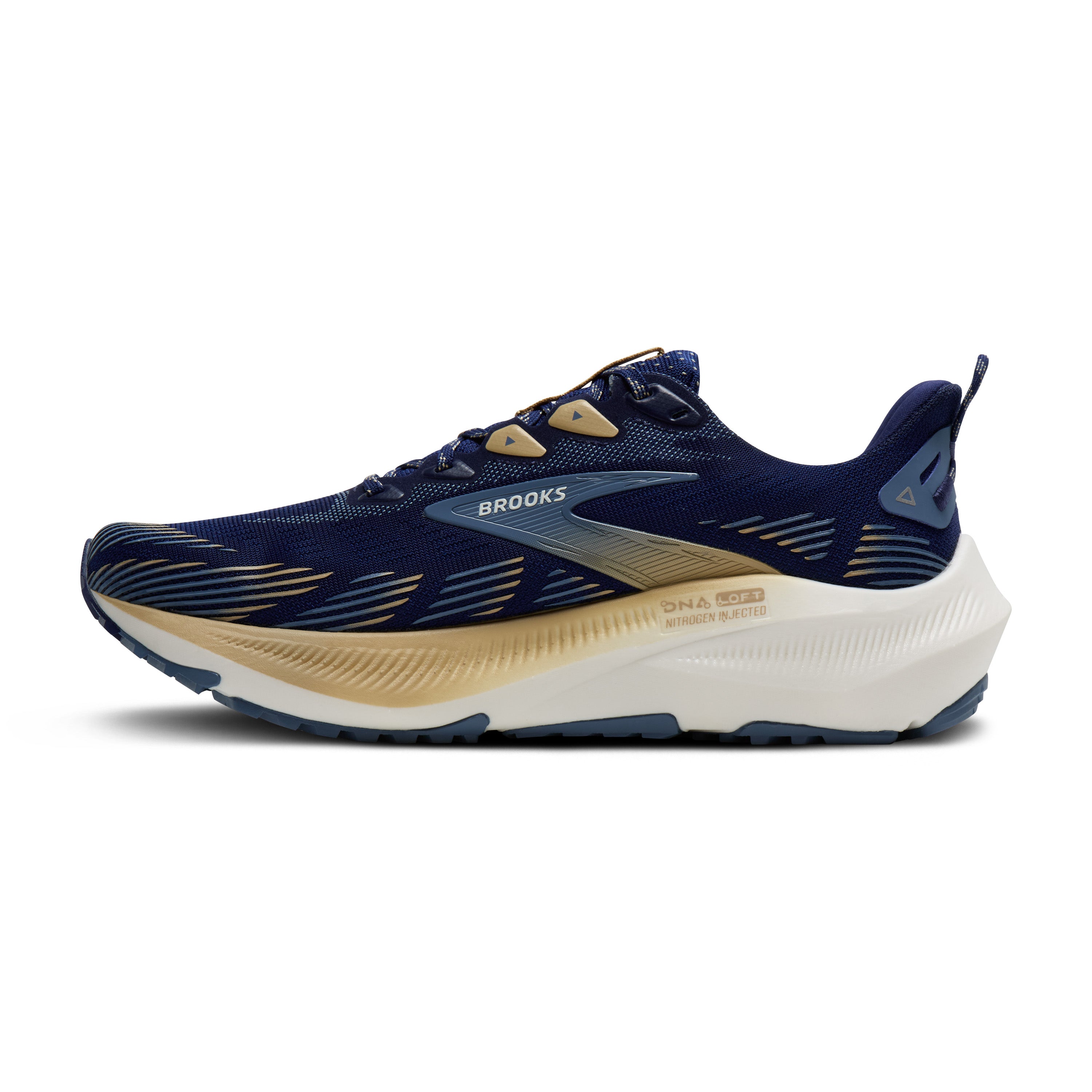 Brooks Ghost Trail Mens Running Shoes - Blue/Starfish/Moonlight