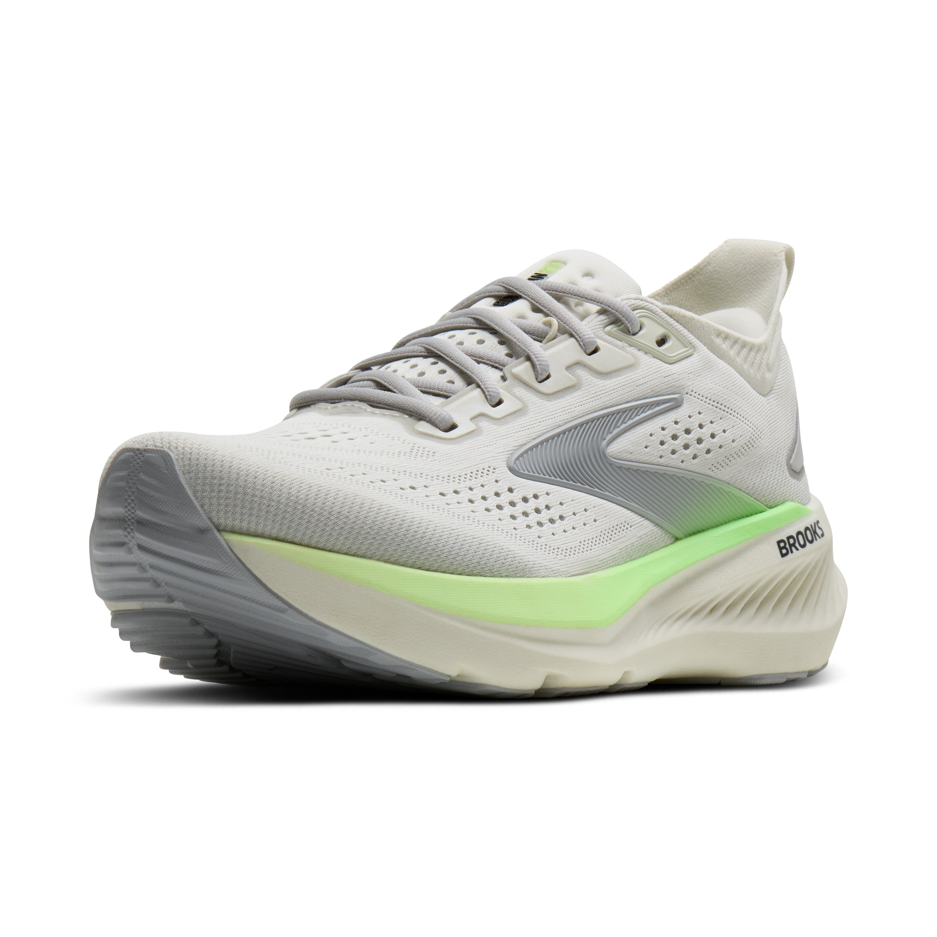 Brooks Glycerin 23 Mens Running Shoes - Grey/Green/Black