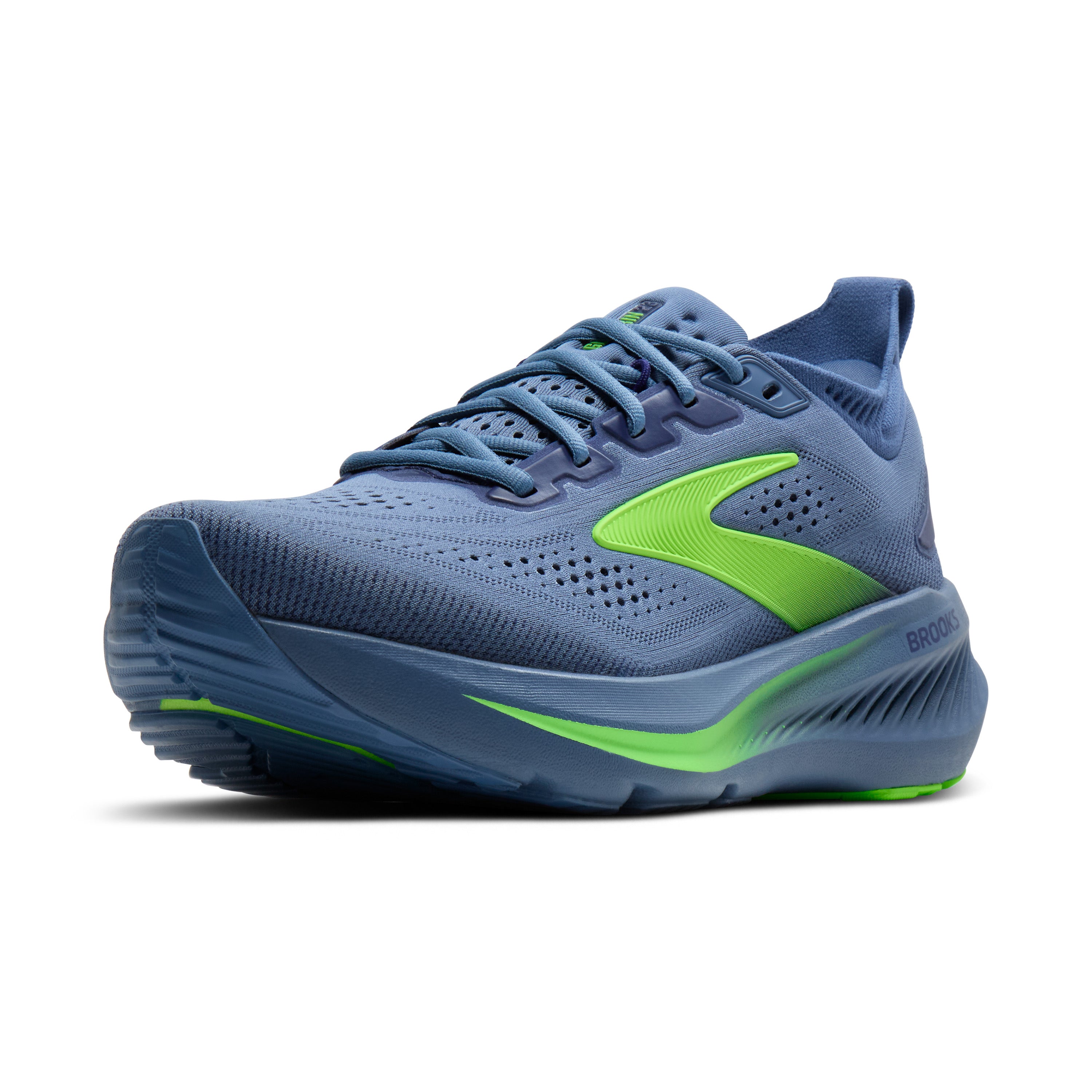 Brooks Glycerin 23 Mens Running Shoes - Moonlight/Blue/Green Gecko