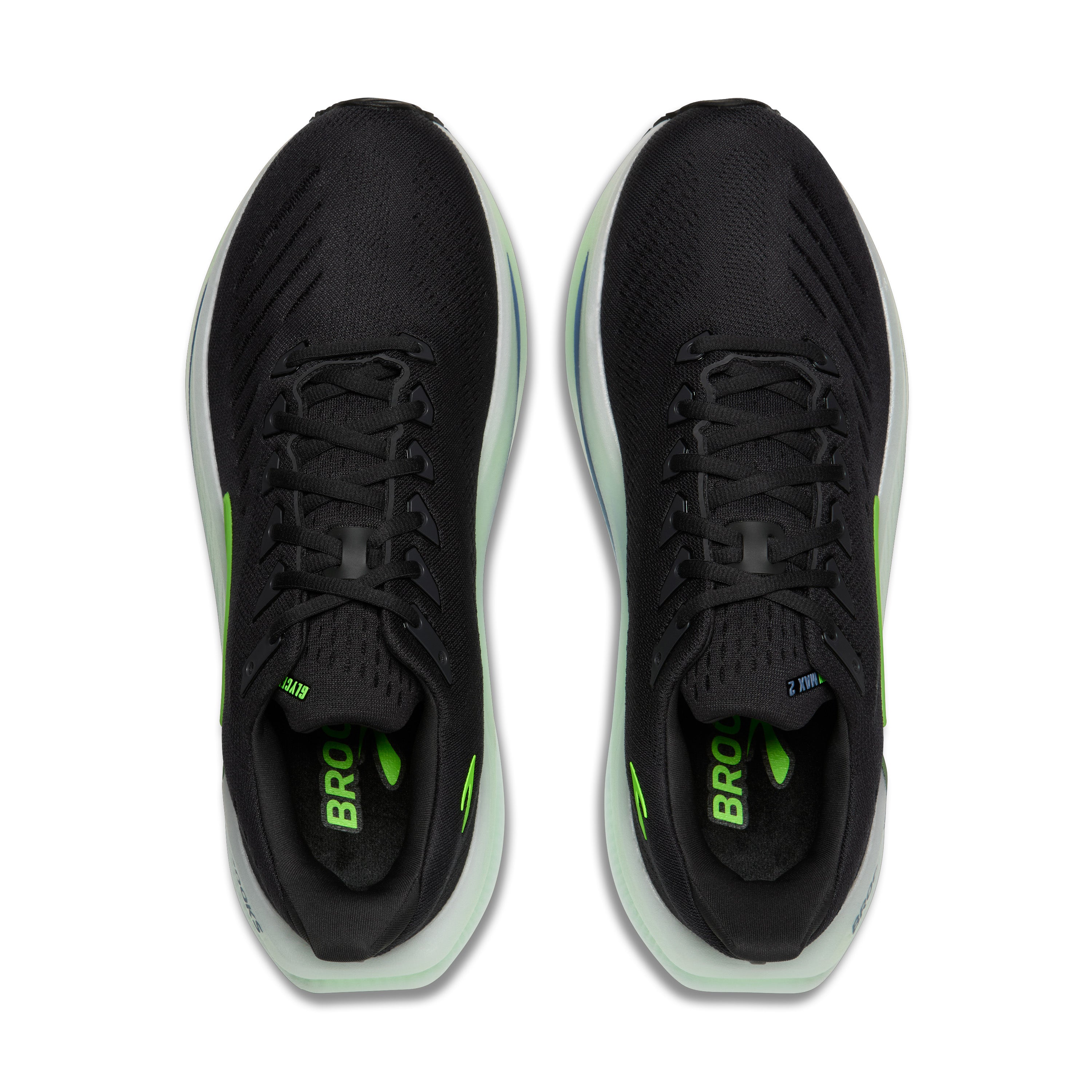 Brooks Glycerin Max 2 Mens Running Shoes - Phantom/White/Green Gecko