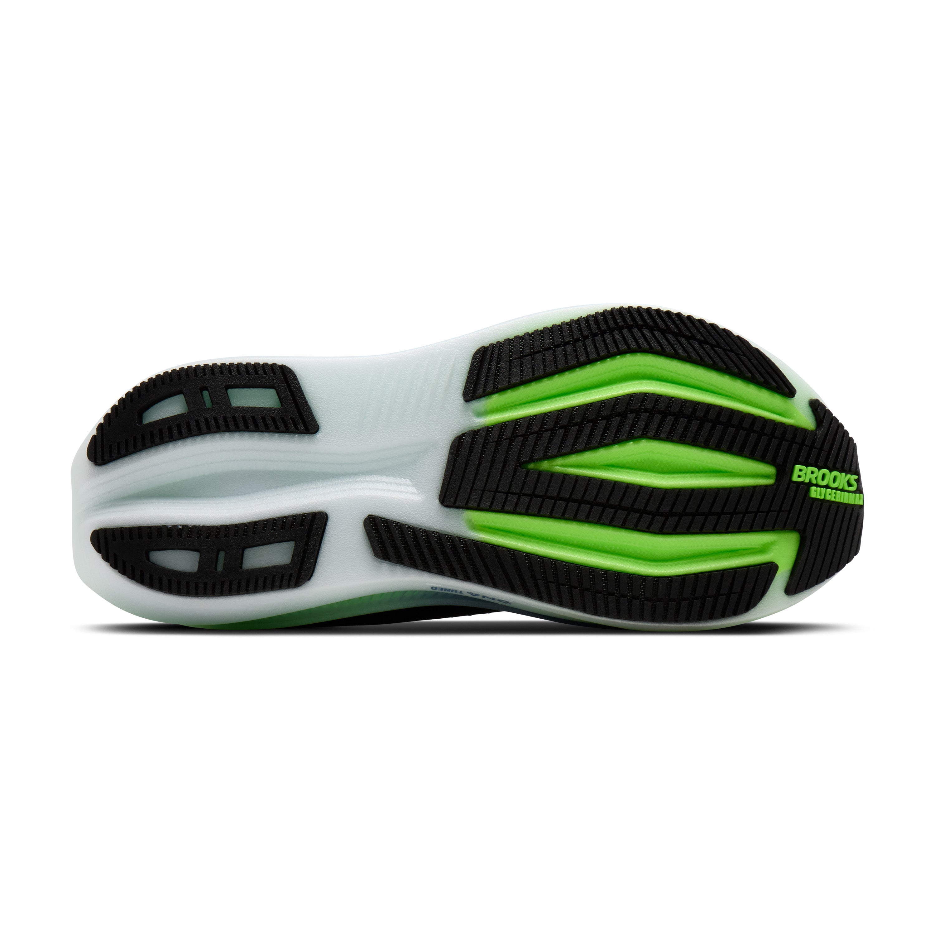 Brooks Glycerin Max 2 Mens Running Shoes - Phantom/White/Green Gecko