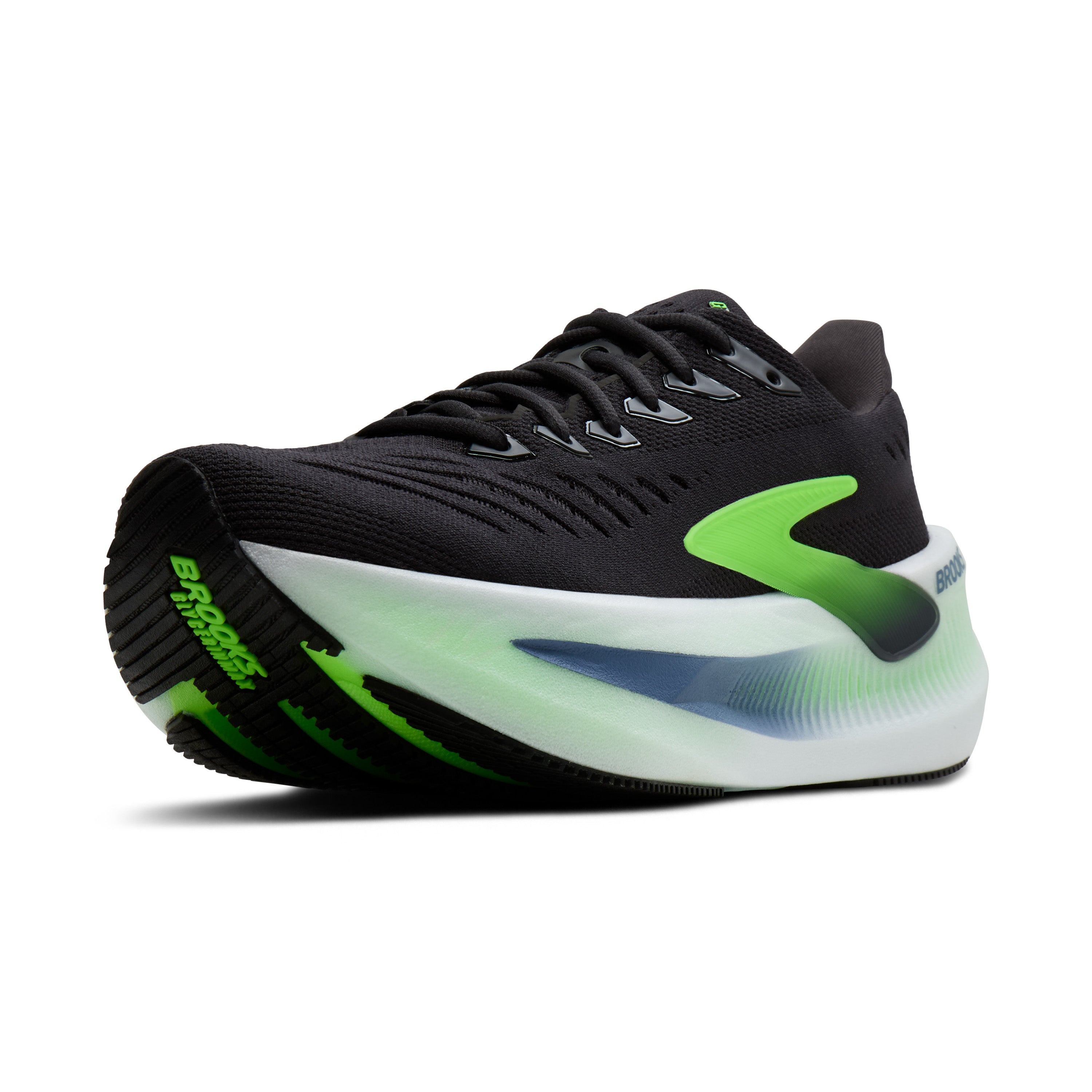 Brooks Glycerin Max 2 Mens Running Shoes - Phantom/White/Green Gecko