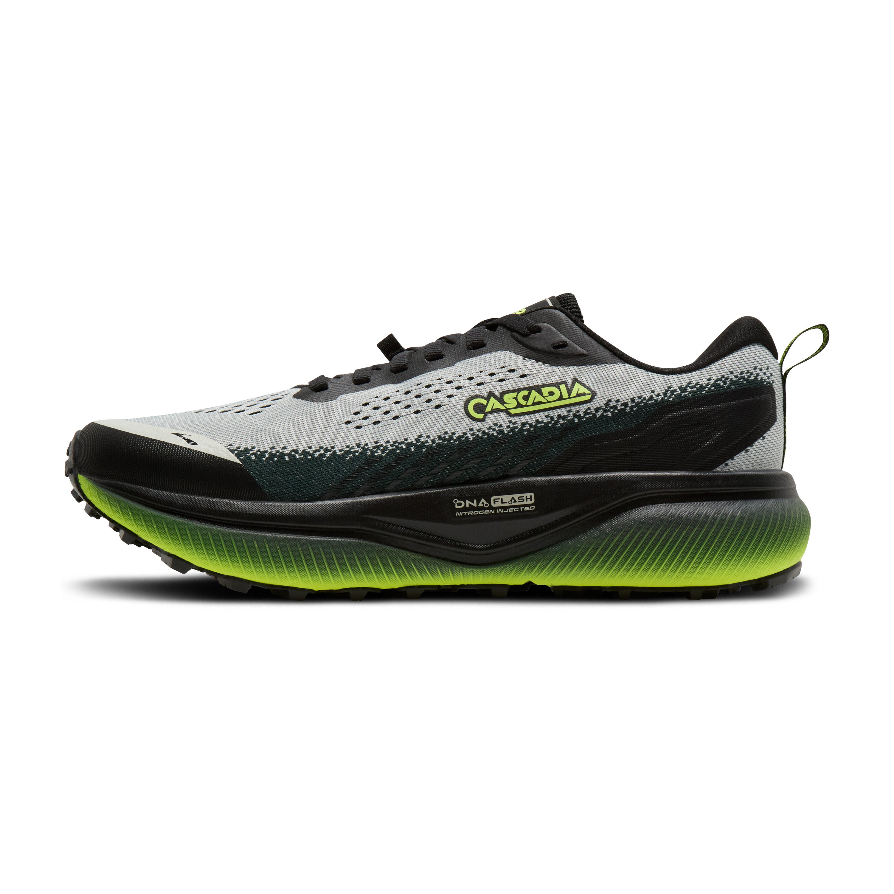Brooks Cascadia 20 Mens Trail Running Shoes - Grey/Black/Nightlife