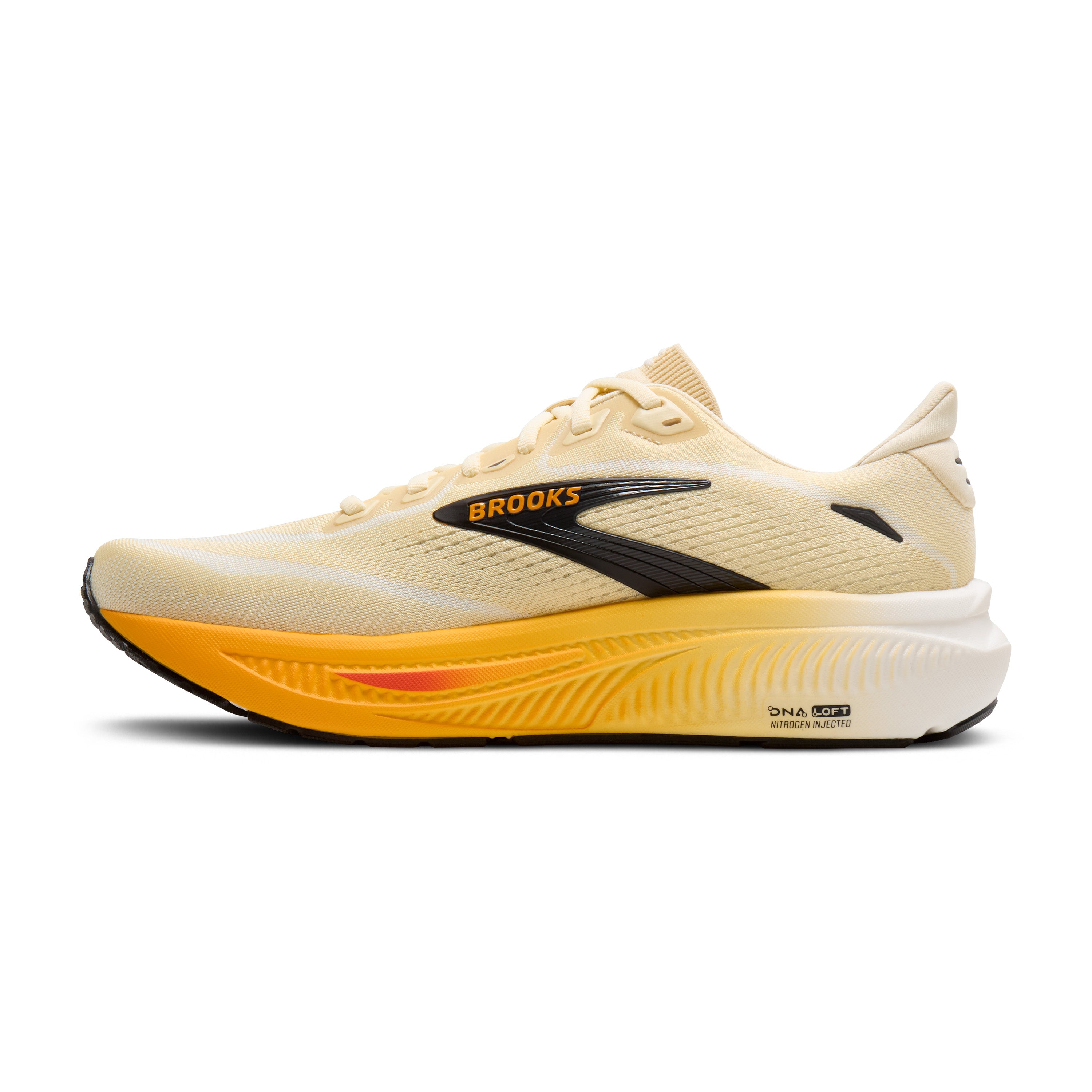 Brooks Ghost 18 Mens Running Shoes - Rutabaga/Tigerlily/Orange