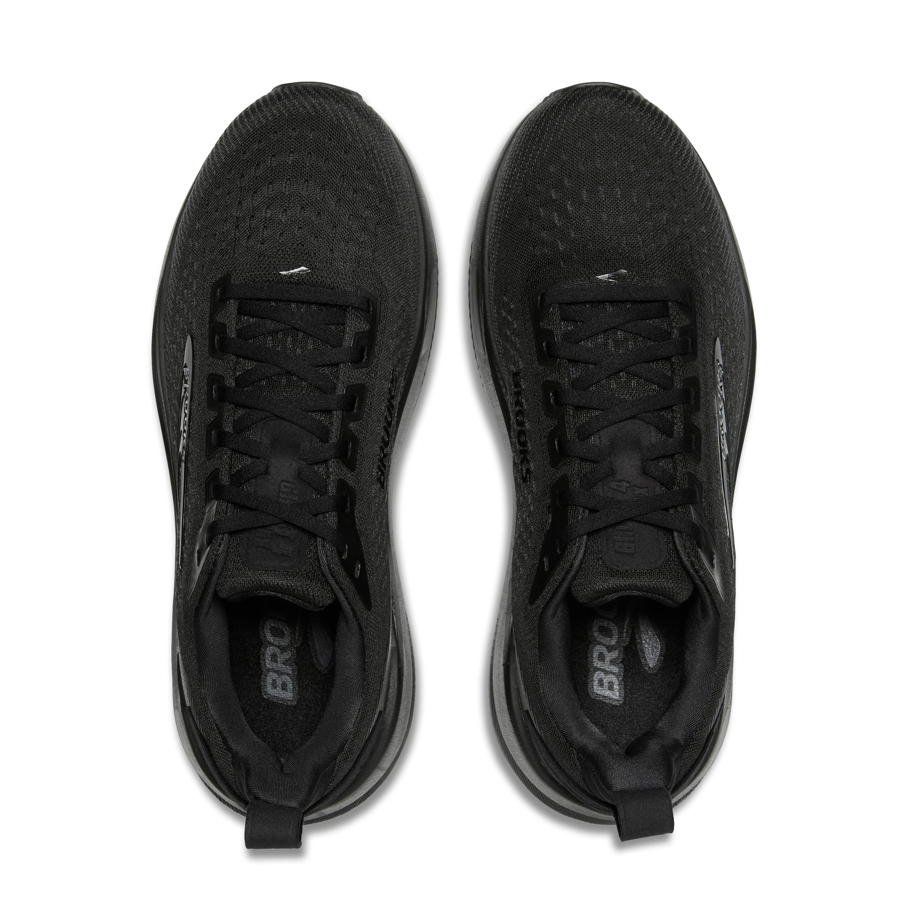 Brooks Ghost Max 4 Mens Running Shoes - Black/Black/Ebony