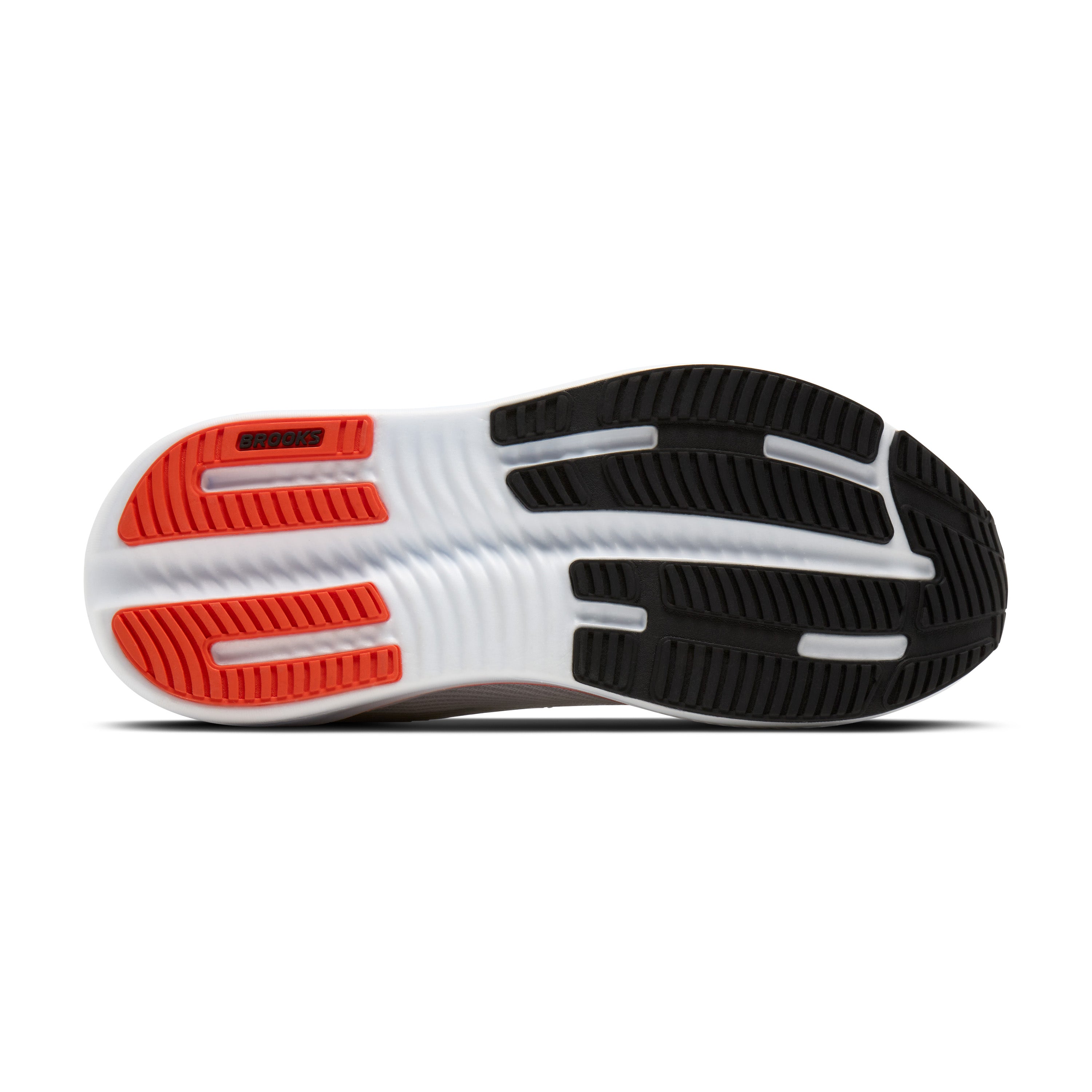 Brooks Ghost Max 4 Mens Running Shoes - White/Red/Black