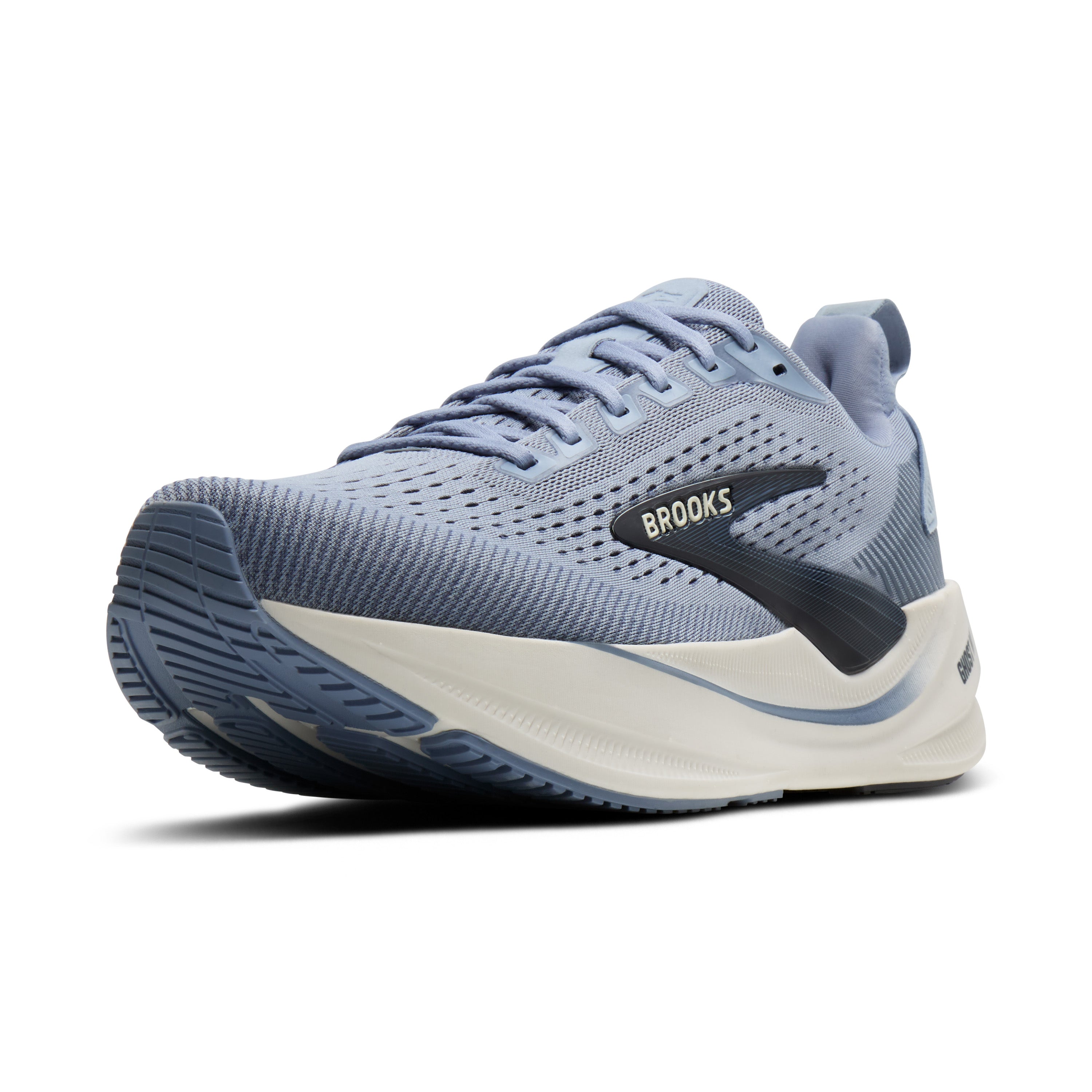 Brooks Ghost Max 4 Mens Running Shoes - Blue/Navy/Coconut