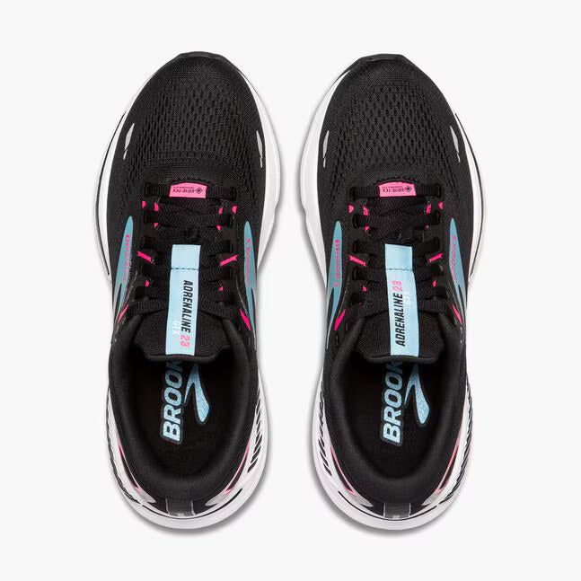 Brooks Adrenaline GTS 23 GORE-TEX Womens Running Shoes - Black/Pink