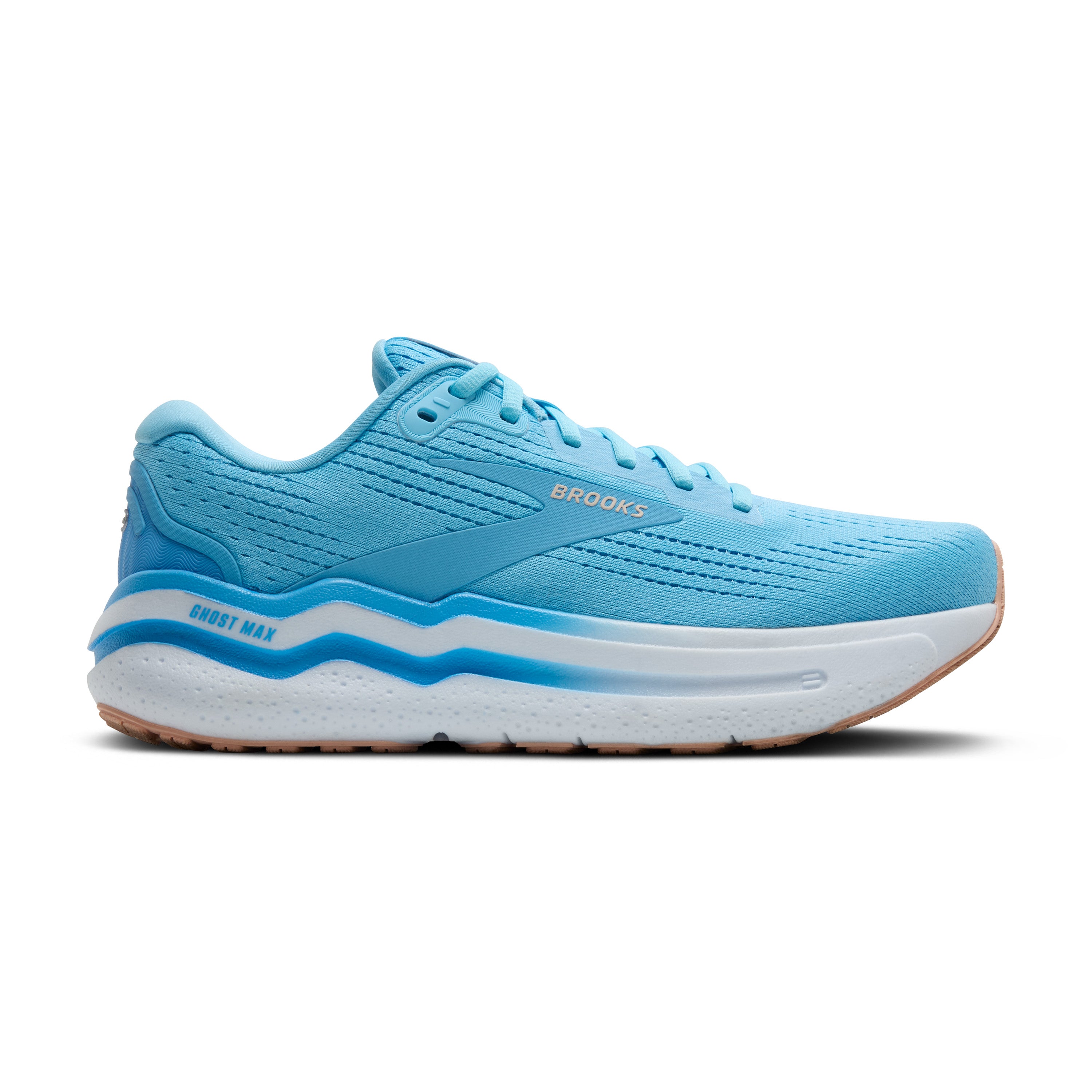 Brooks Ghost Max 2 Womens Running Shoes - Blue/White