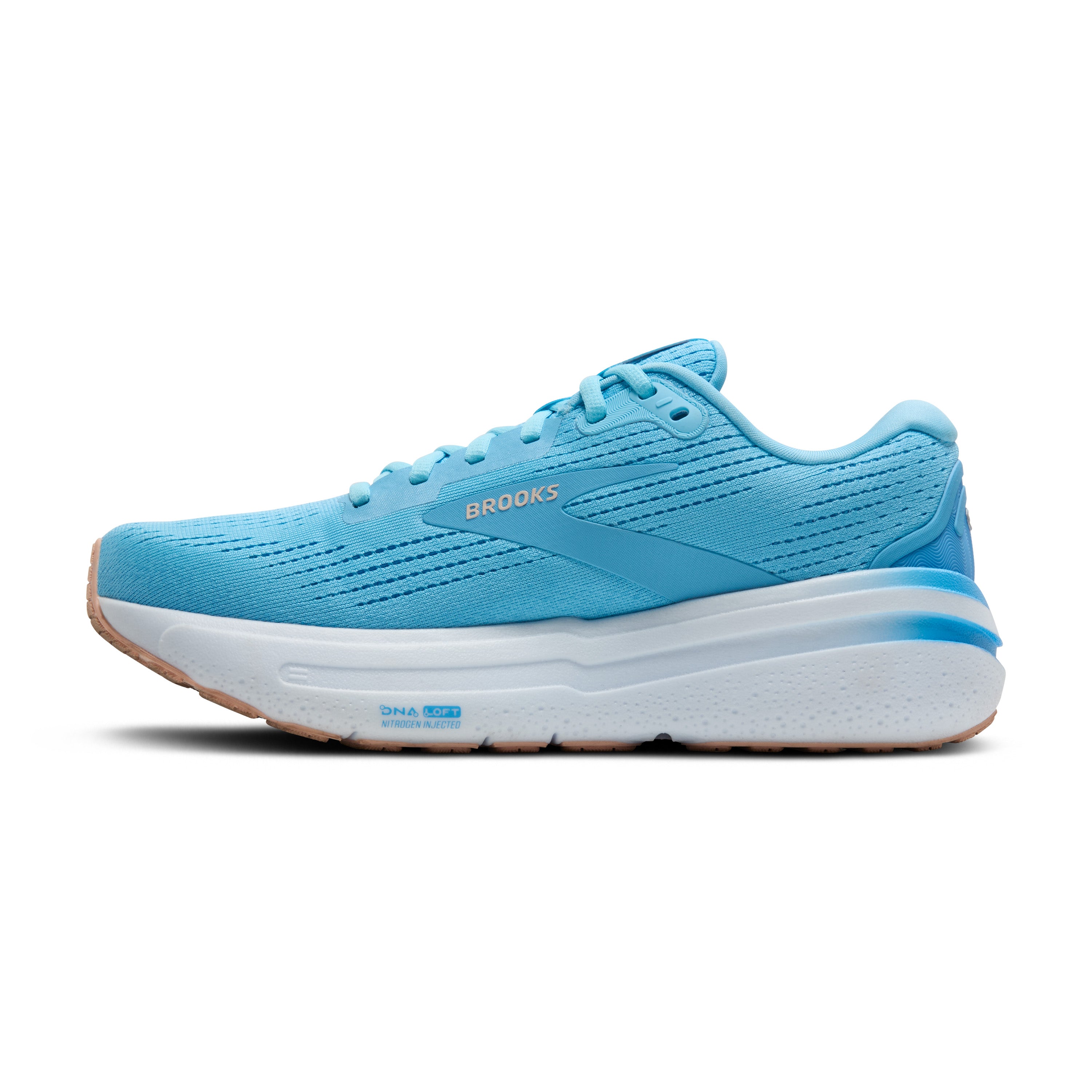 Brooks Ghost Max 2 Womens Running Shoes - Blue/White