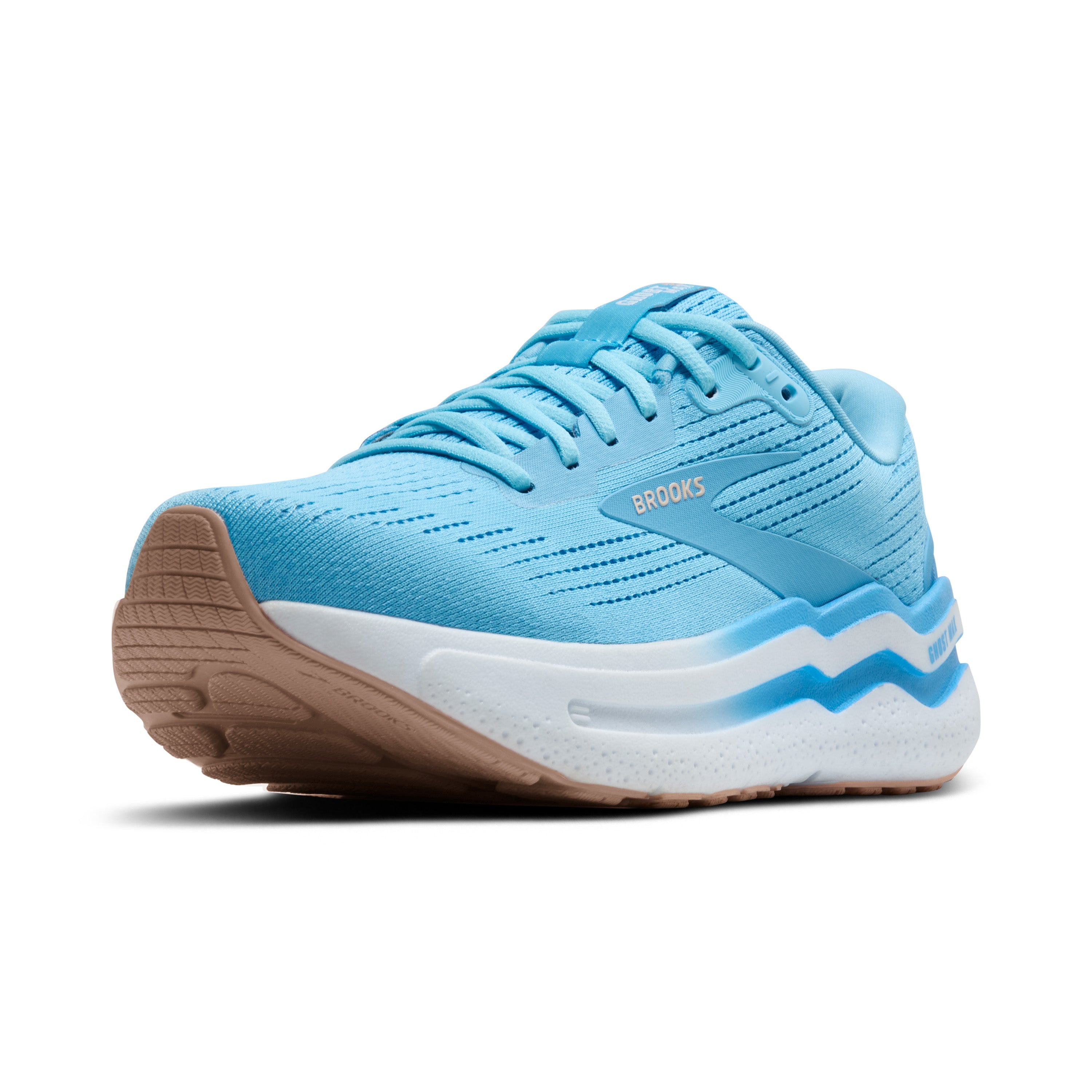 Brooks Ghost Max 2 Womens Running Shoes - Blue/White