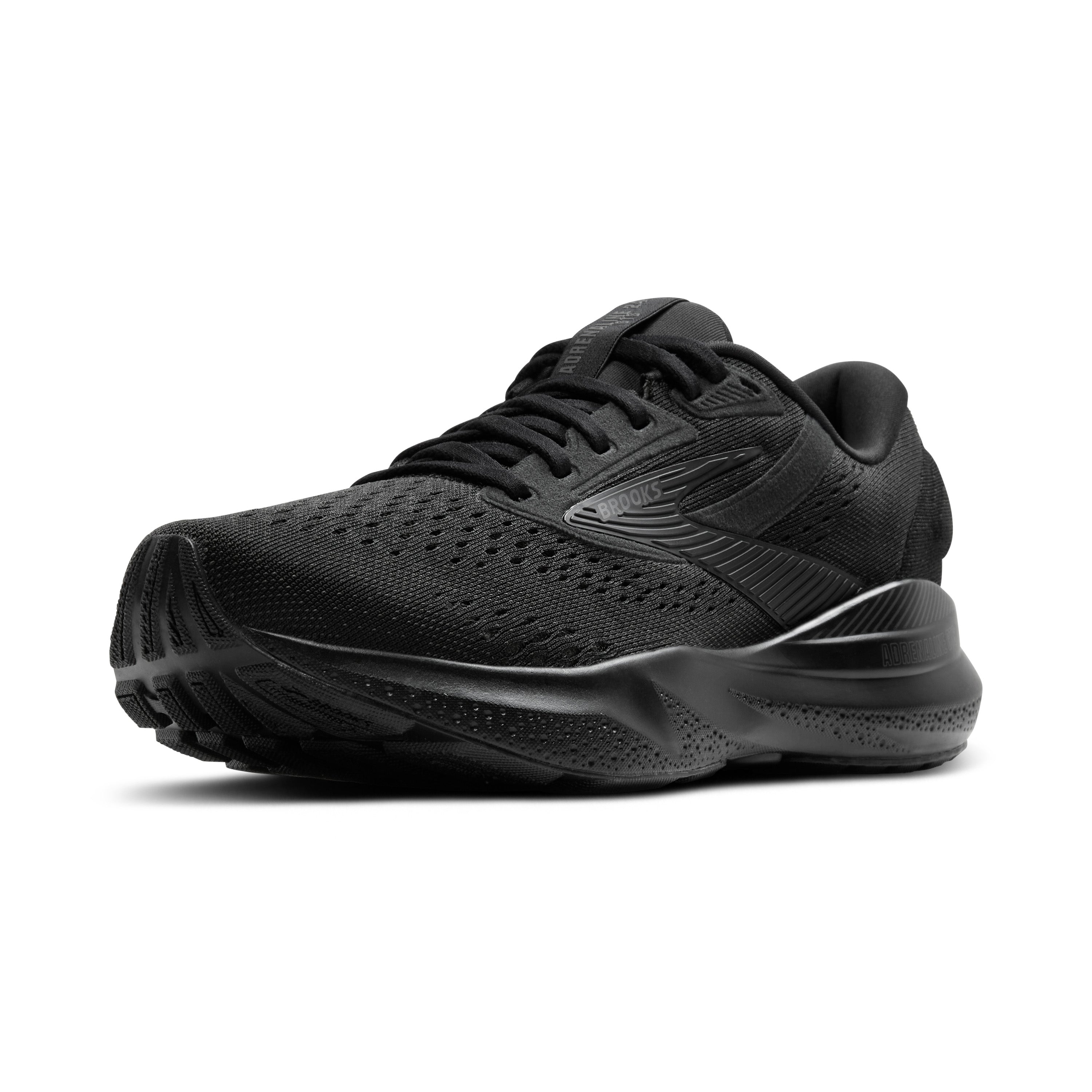 Brooks Adrenaline GTS 24 Womens Running Shoes - Black/Black