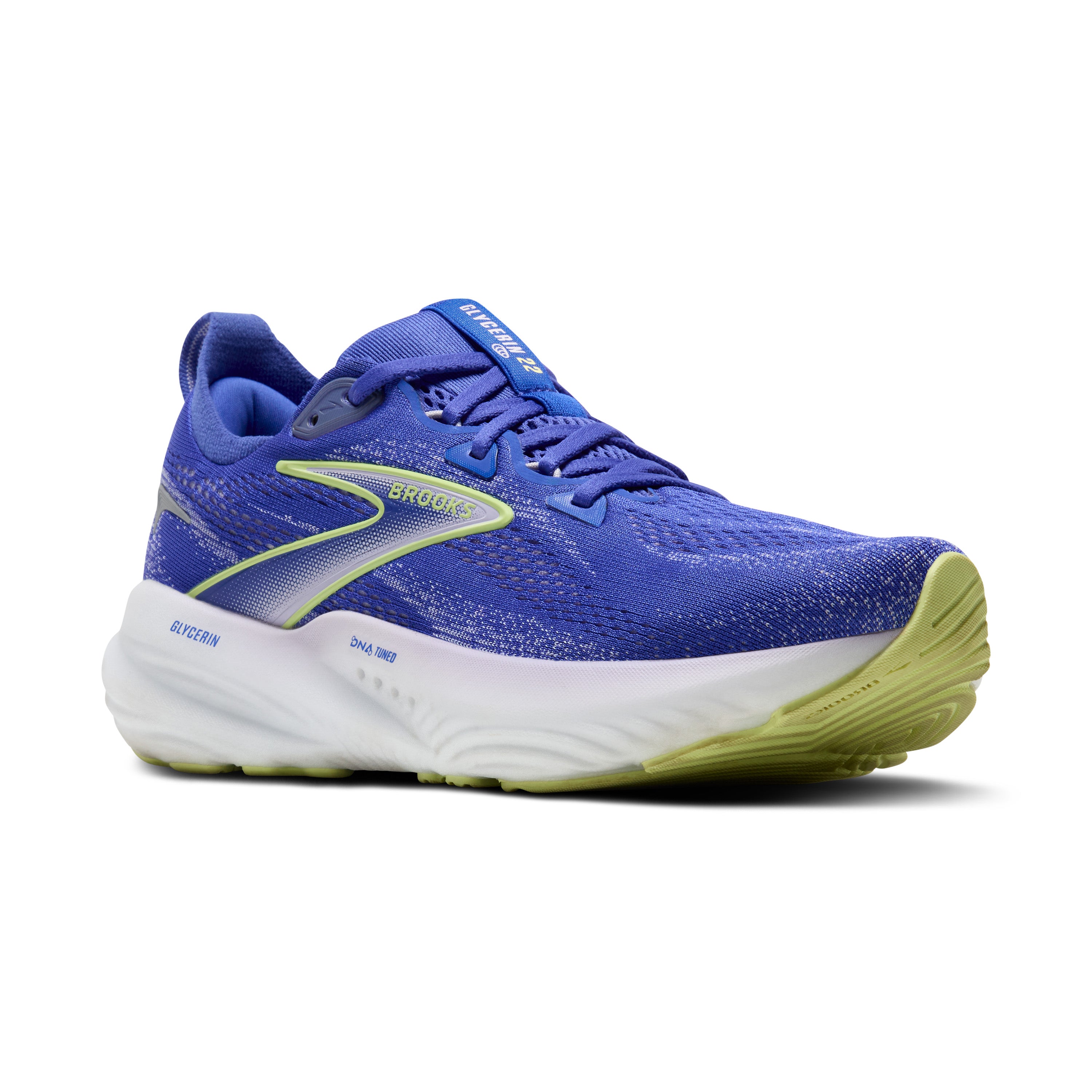 Brooks Glycerin 22 Womens Running Shoes - Blue/Green