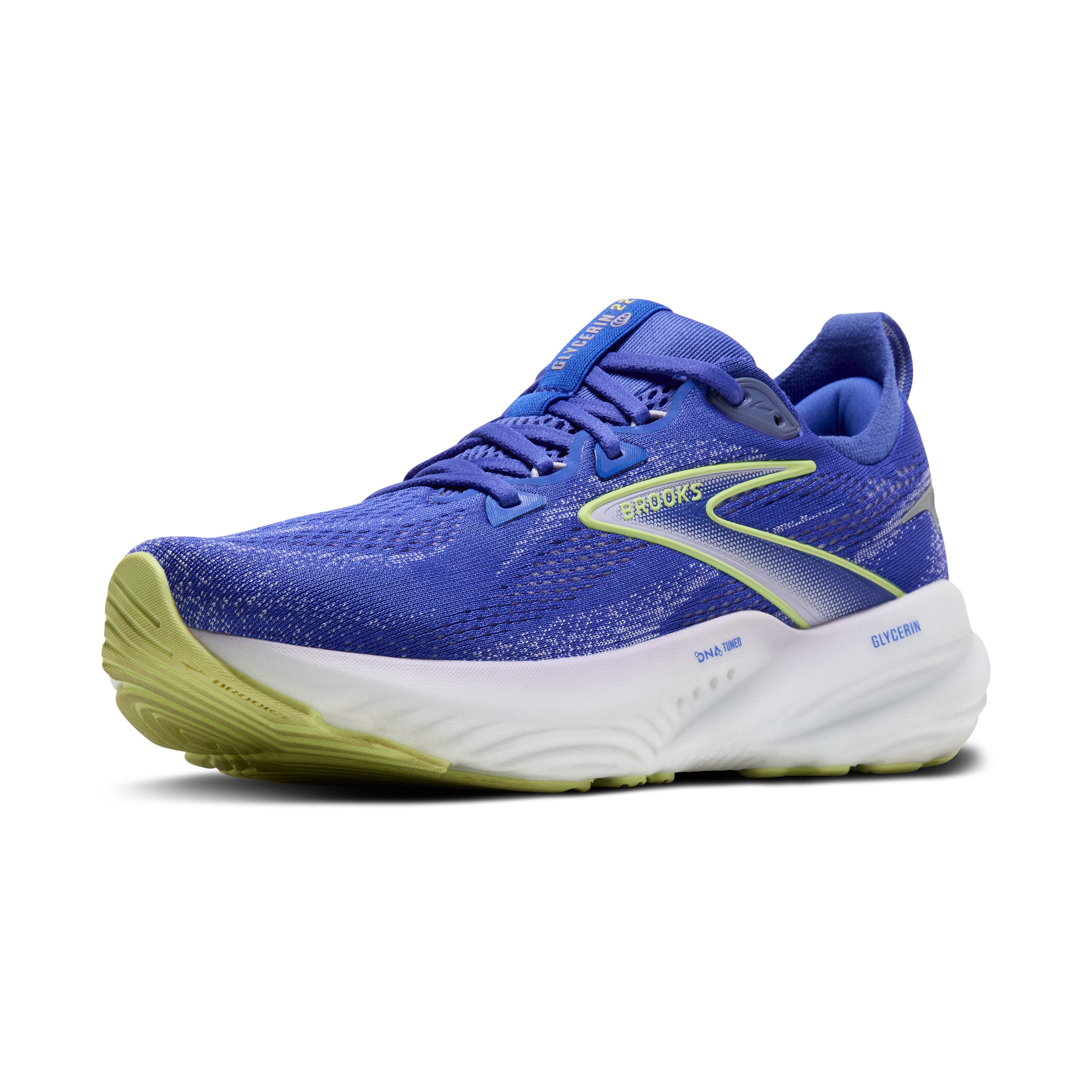 Brooks Glycerin 22 Womens Running Shoes - Blue/Green