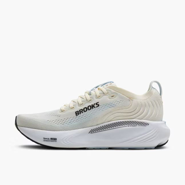 Brooks Adrenaline GTS 25 Womens Running Shoes - Oyster Mushroom/Peach/Grape