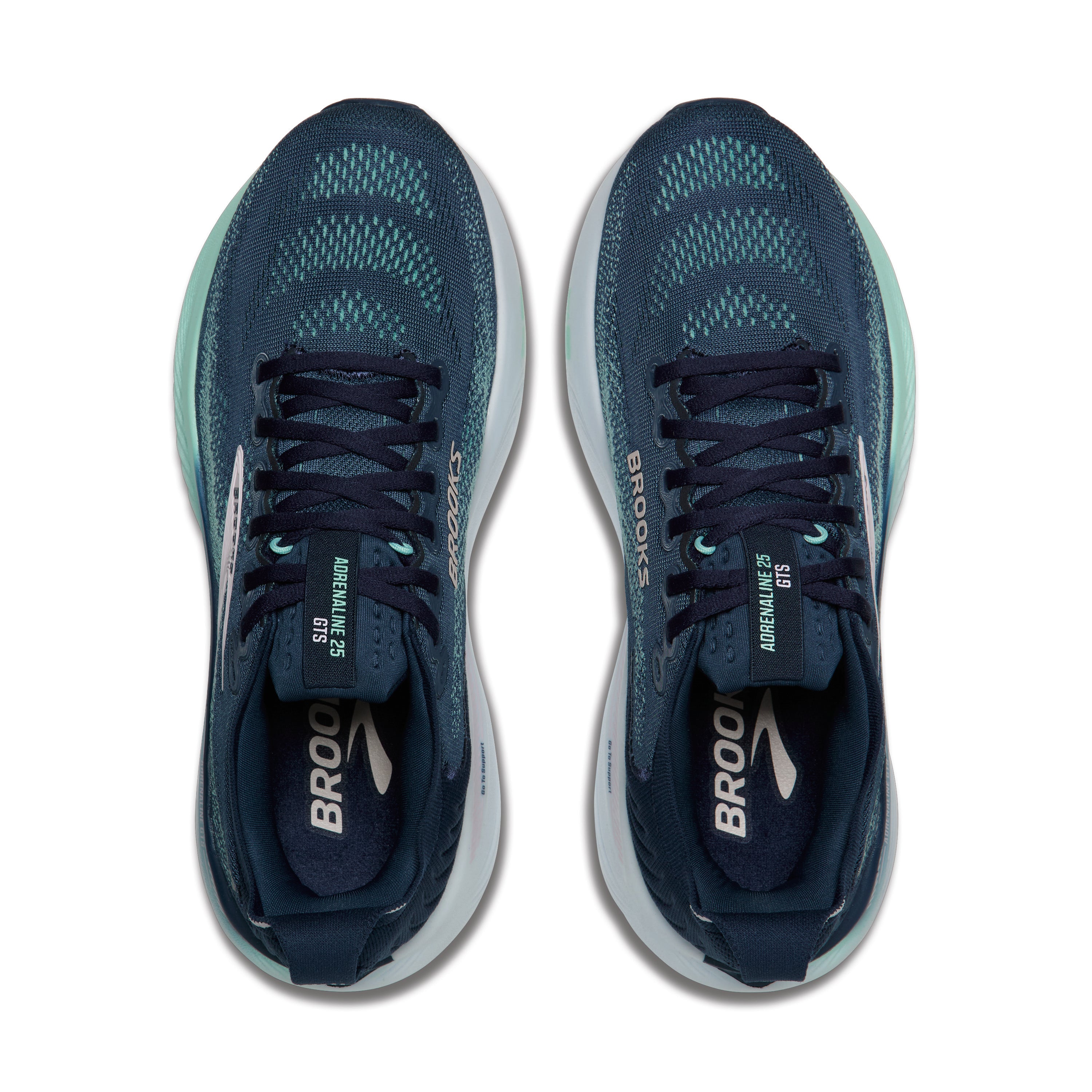 Brooks Adrenaline GTS 25 Womens Running Shoes - Spellbound/Yucca/Pink