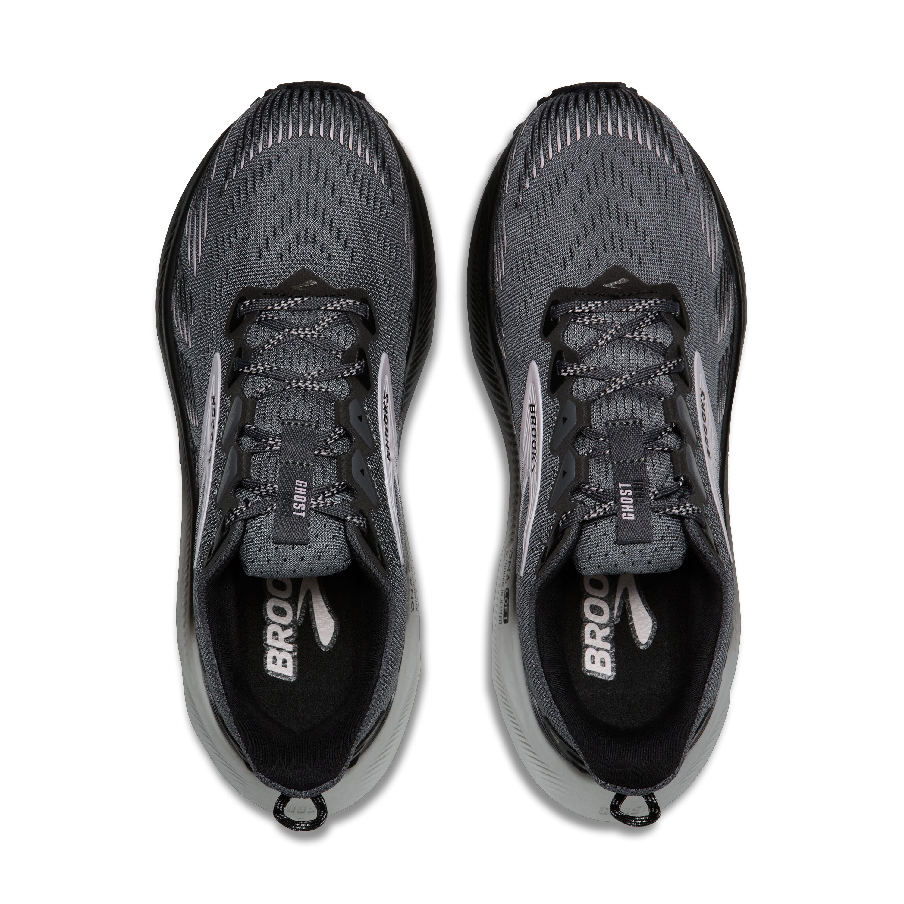 Brooks Ghost Trail Womens Running Shoe - Poppy Seed/Black/Pink