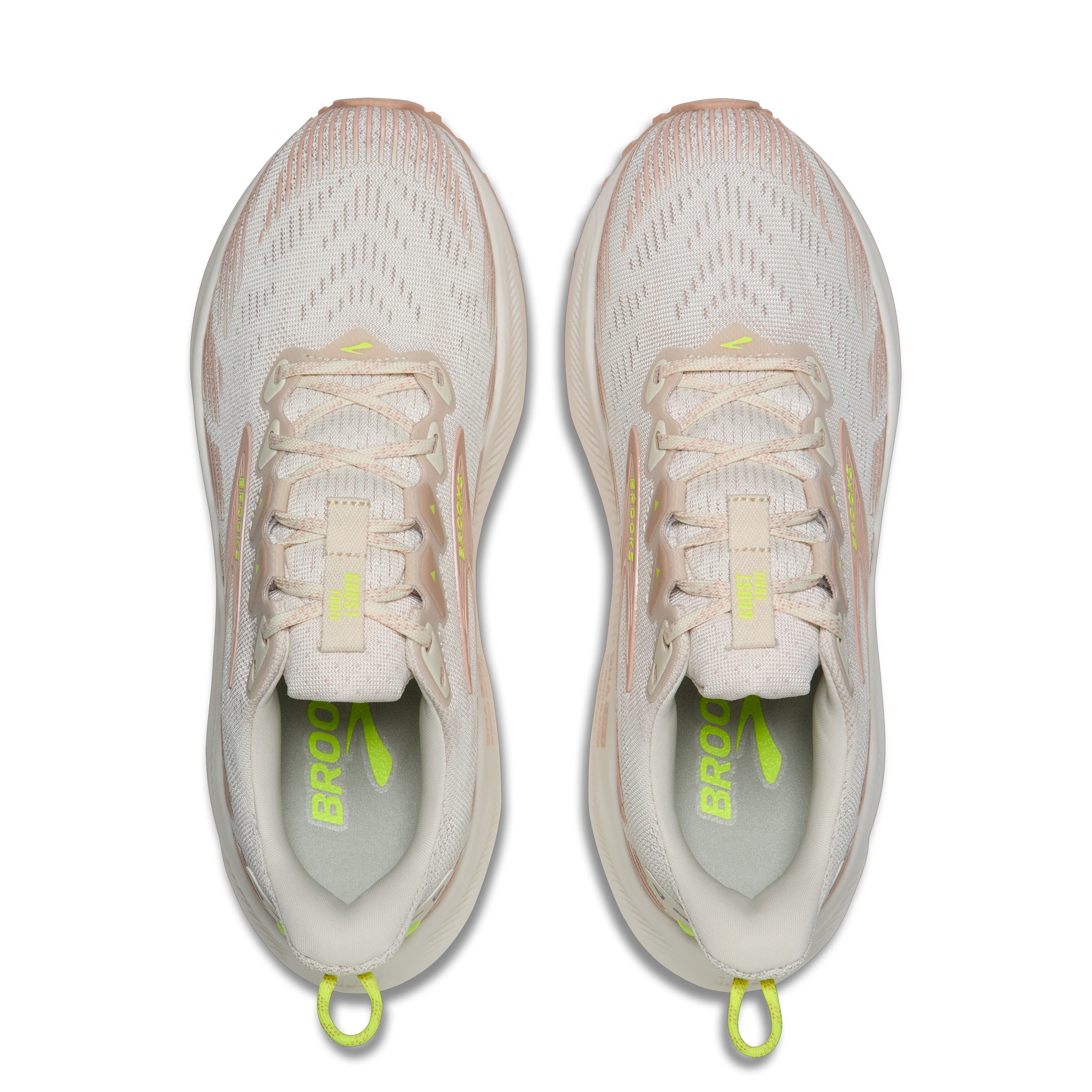 Brooks Ghost Trail Womens Running Shoes - Arctic Wolf/Rose/Nightlife