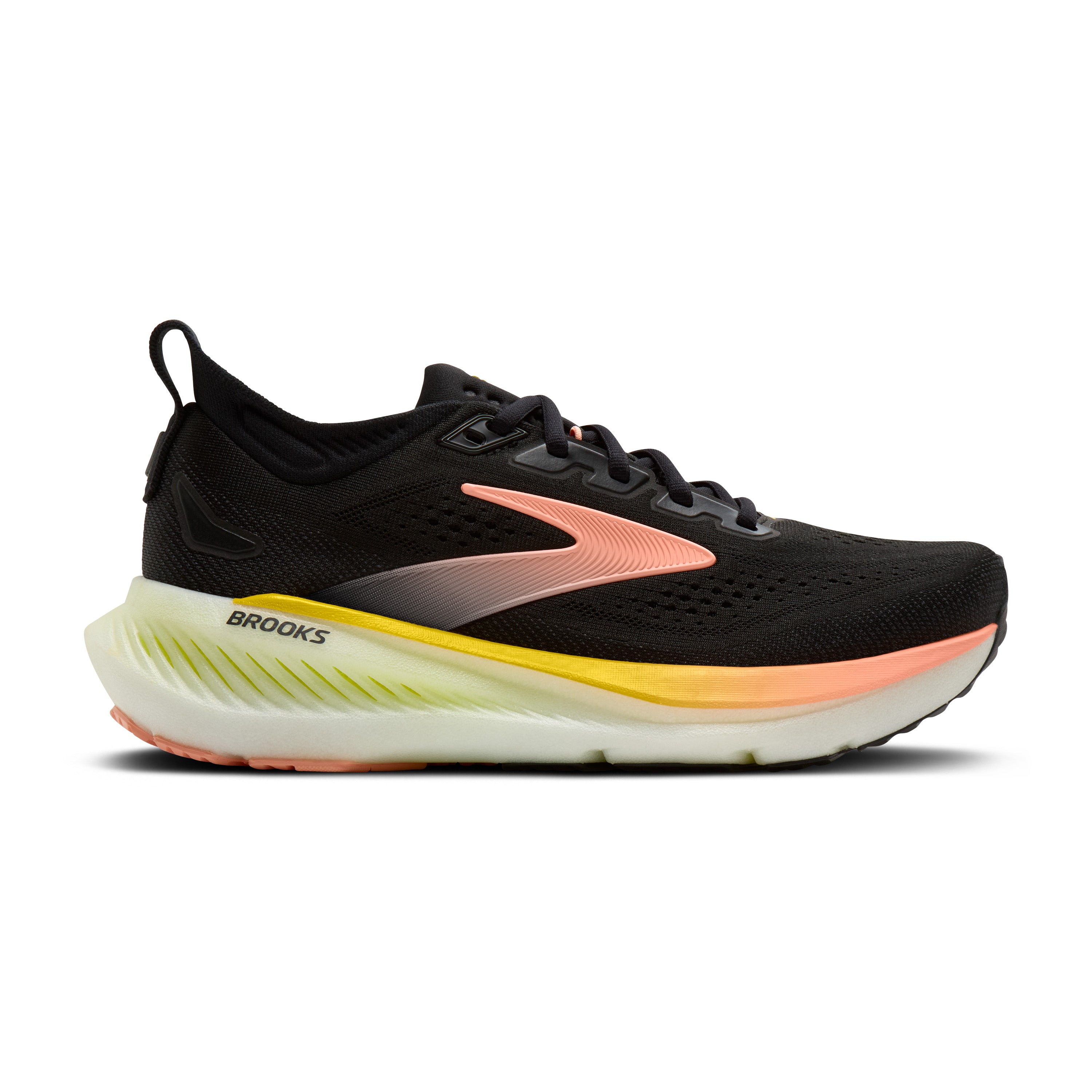 Brooks Glycerin 23 Womens Running Shoes - Black/Peach/Nightlife