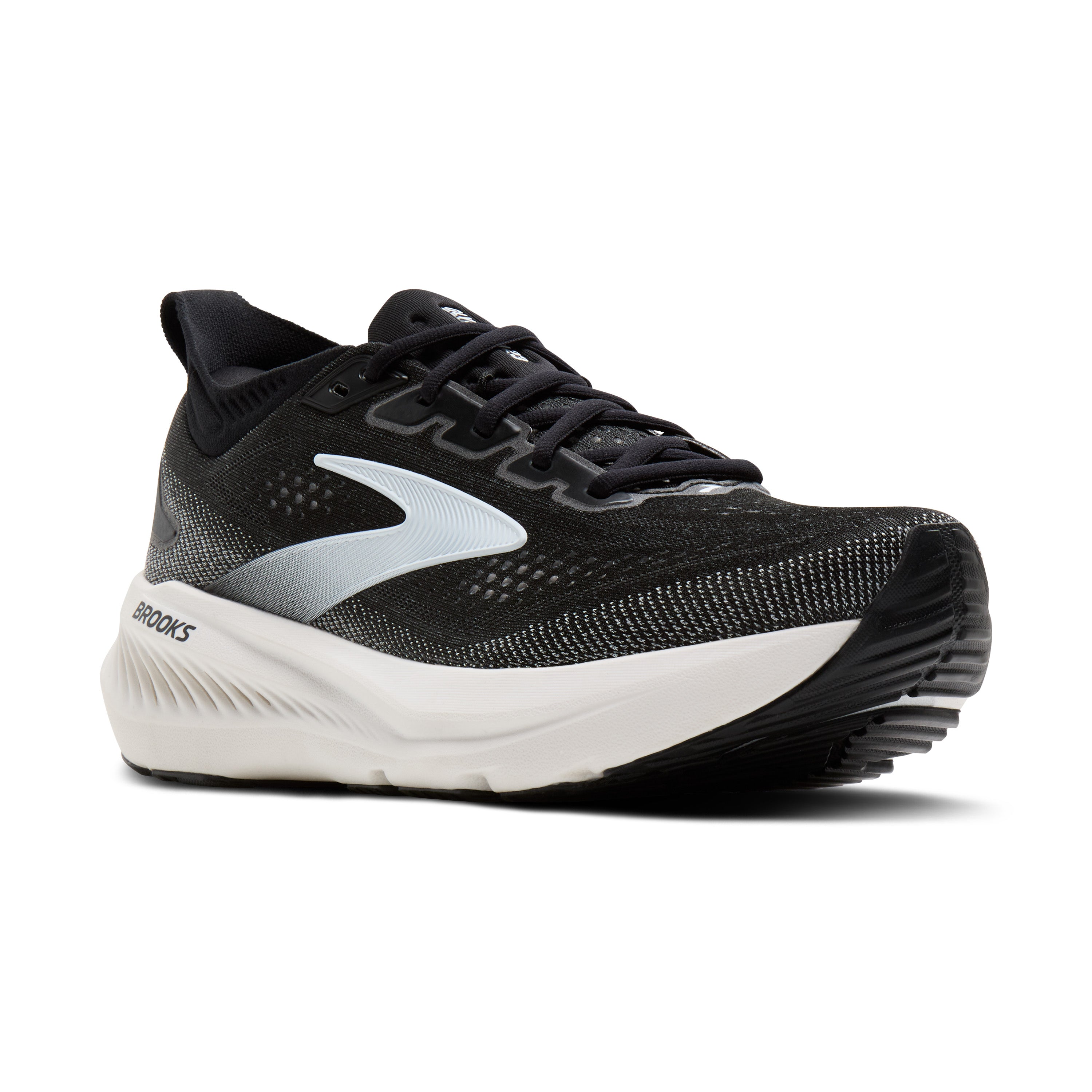 Brooks Glycerin 23 Womens Running Shoes - Black/Grey/White