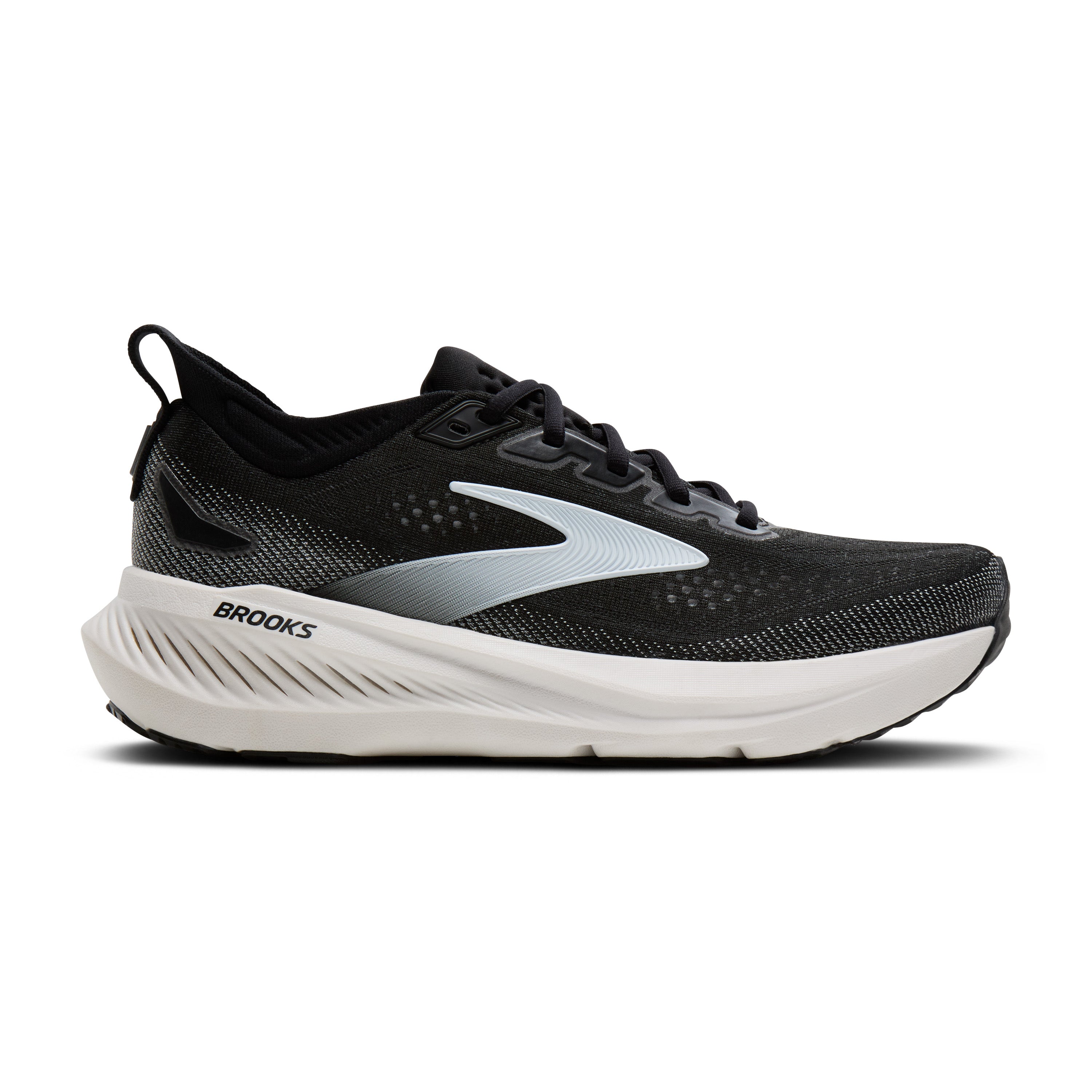 Brooks Glycerin 23 Womens Running Shoes - Black/Grey/White