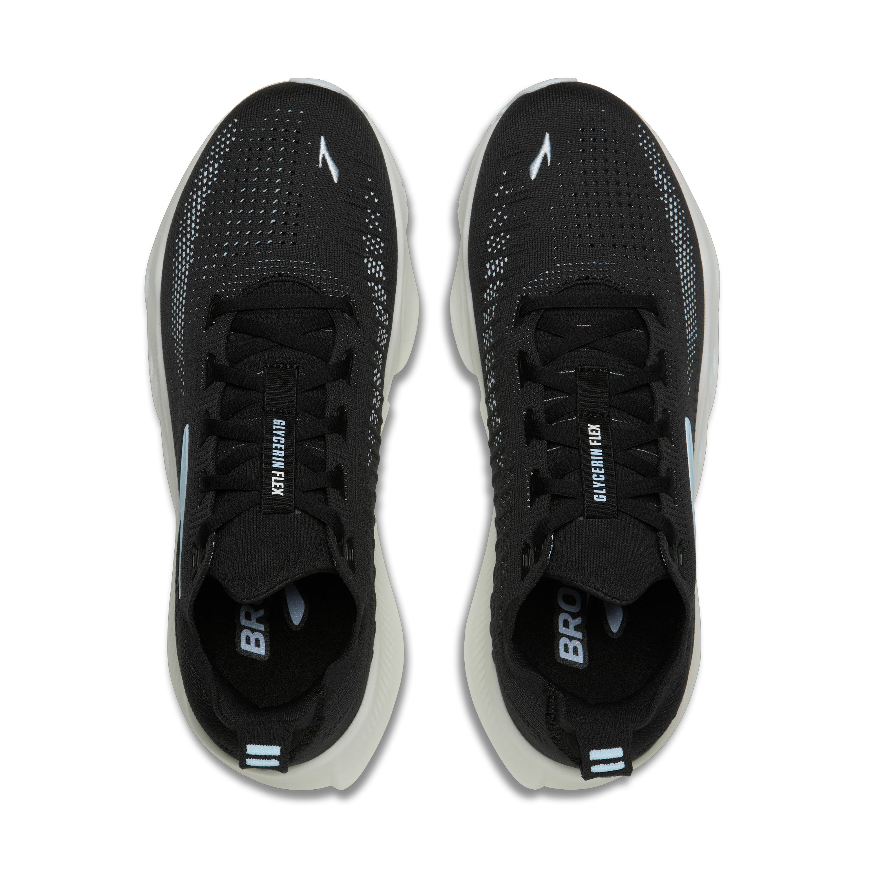 Brooks Glycerin Flex Womens Running Shoes - Black/Black/Blue