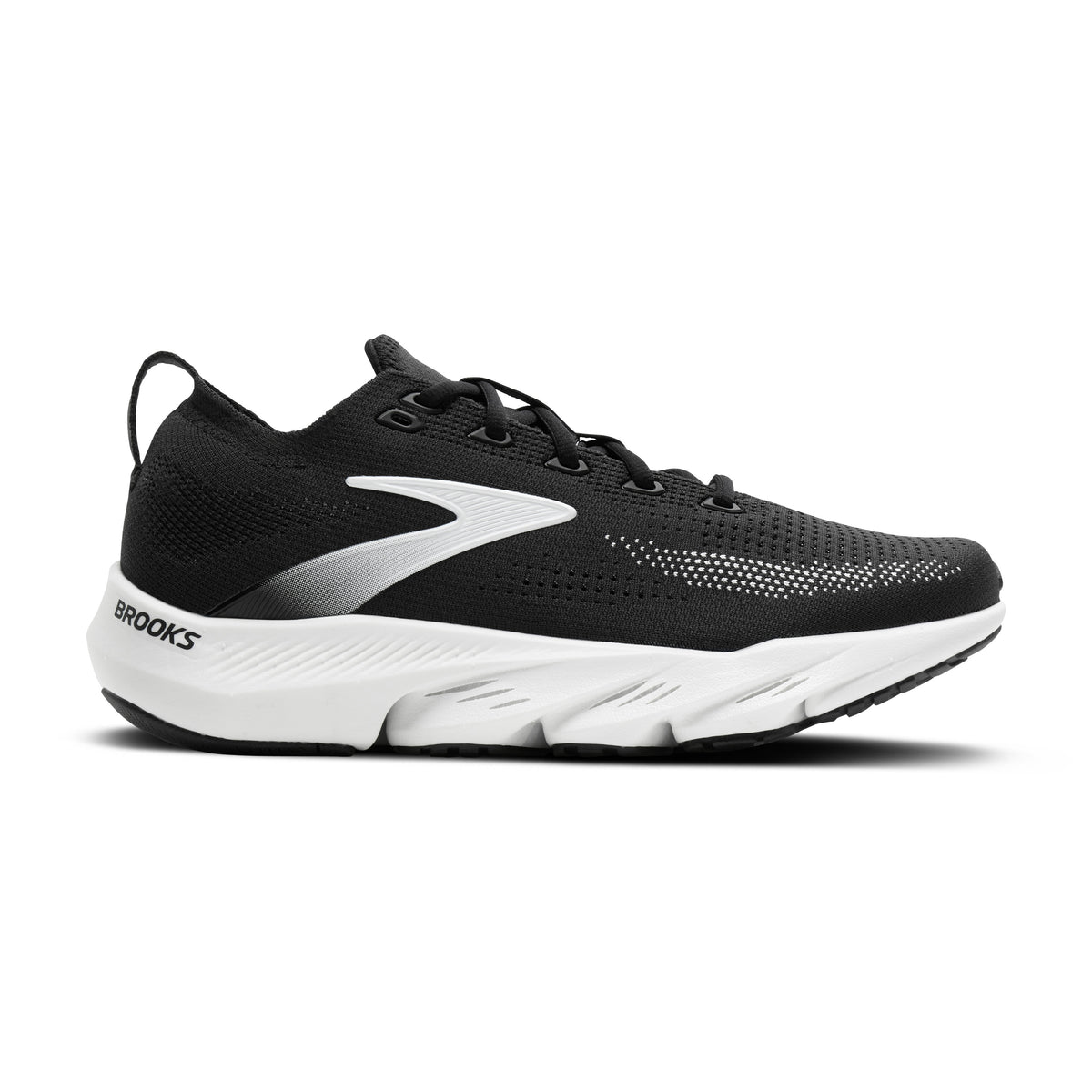 Brooks Glycerin Flex Womens Running Shoes - Black/White