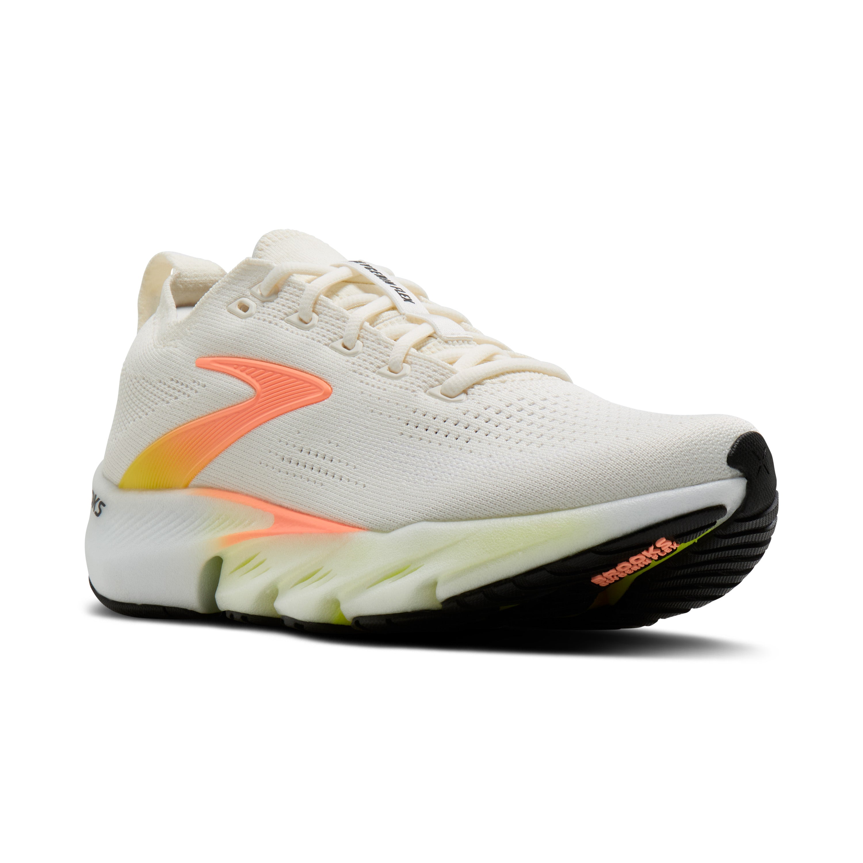 Brooks Glycerin Flex Womens Running Shoes - White/Peach/Nightlife
