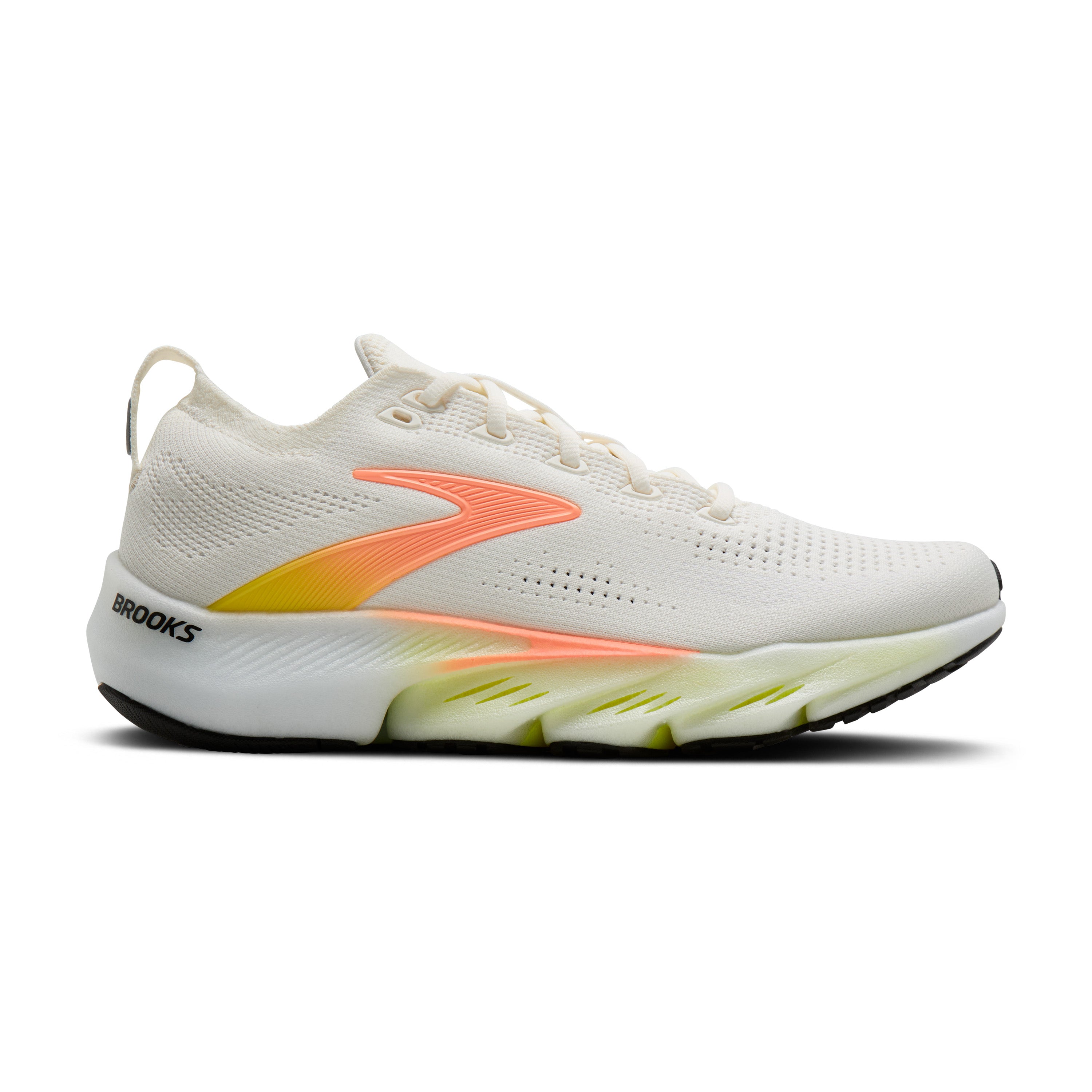 Brooks Glycerin Flex Womens Running Shoes - White/Peach/Nightlife