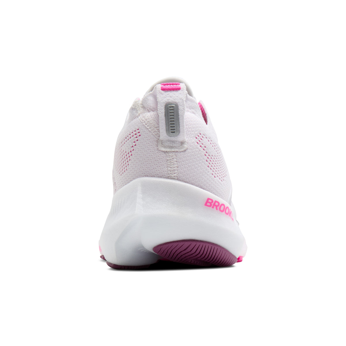 Brooks Glycerin Flex Womens Running Shoes - White/Cyber Pink/Argyle
