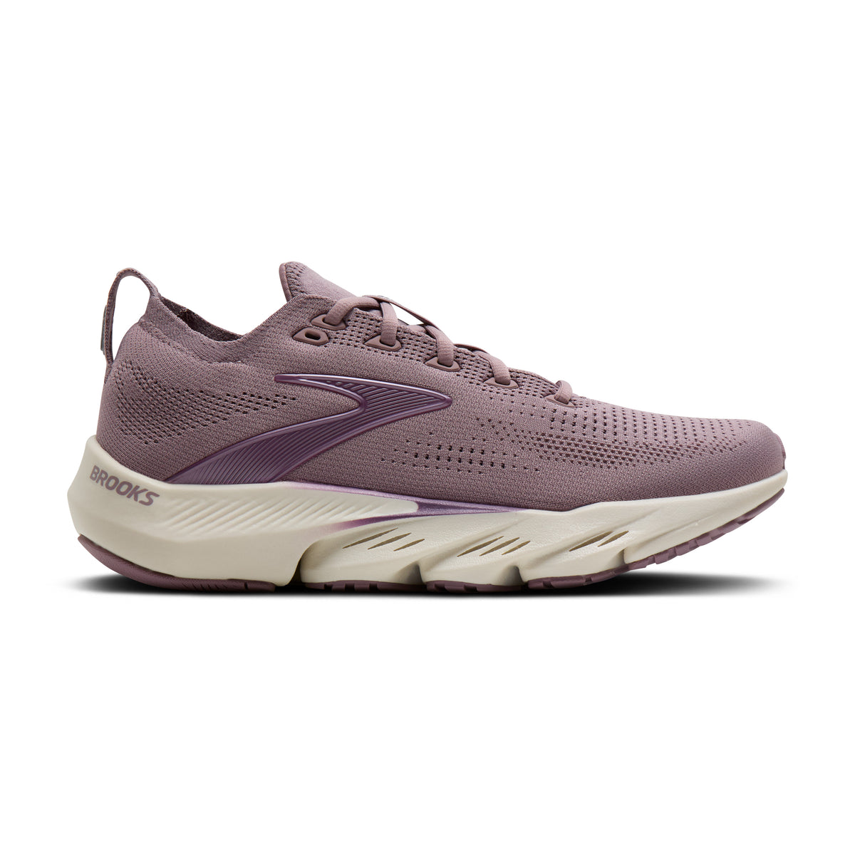 Brooks Glycerin Flex Womens Running Shoes - Rose/Raisin/Metallic