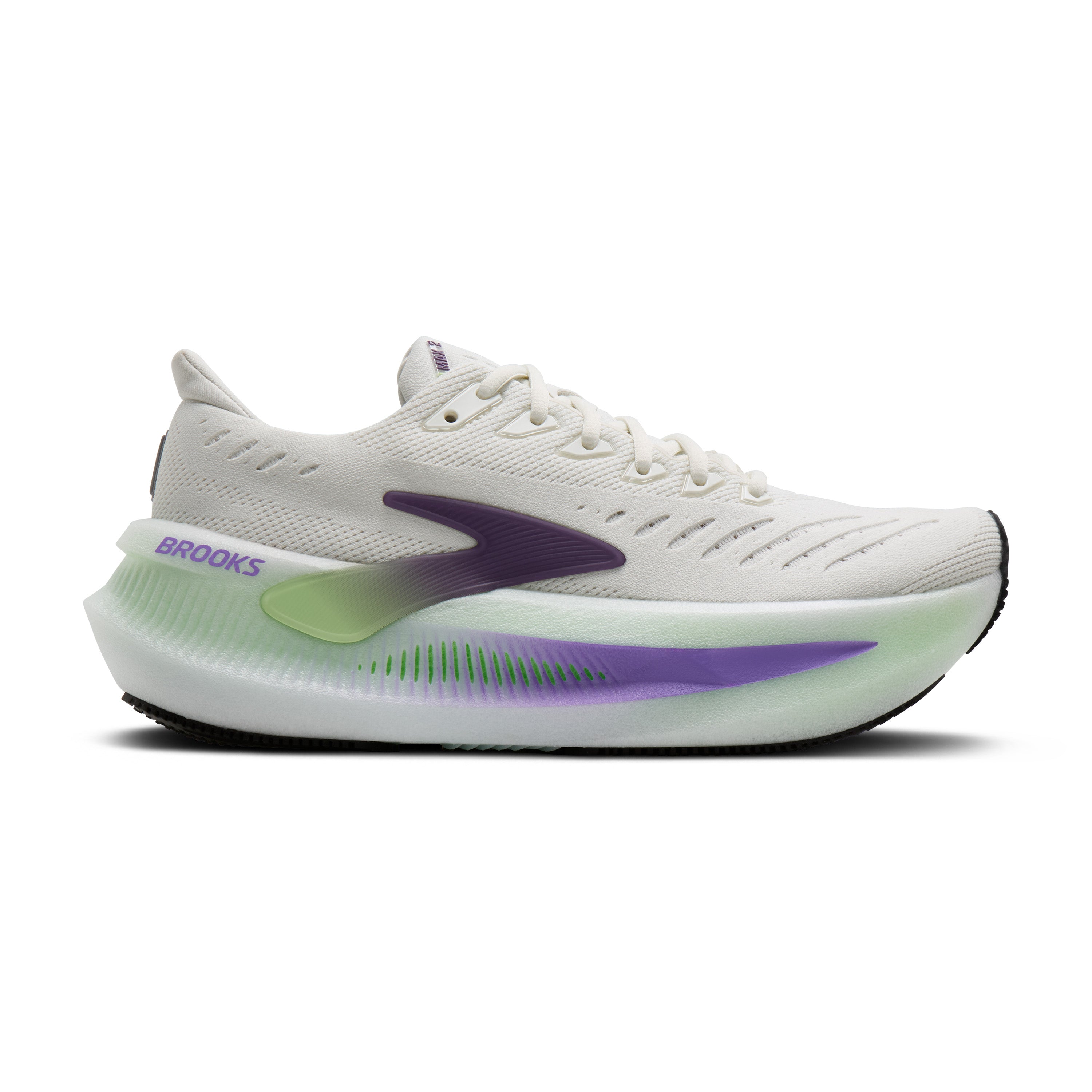 Brooks Glycerin Max 2 Womens Running Shoes - Bluewash/Purple Hebe/Green