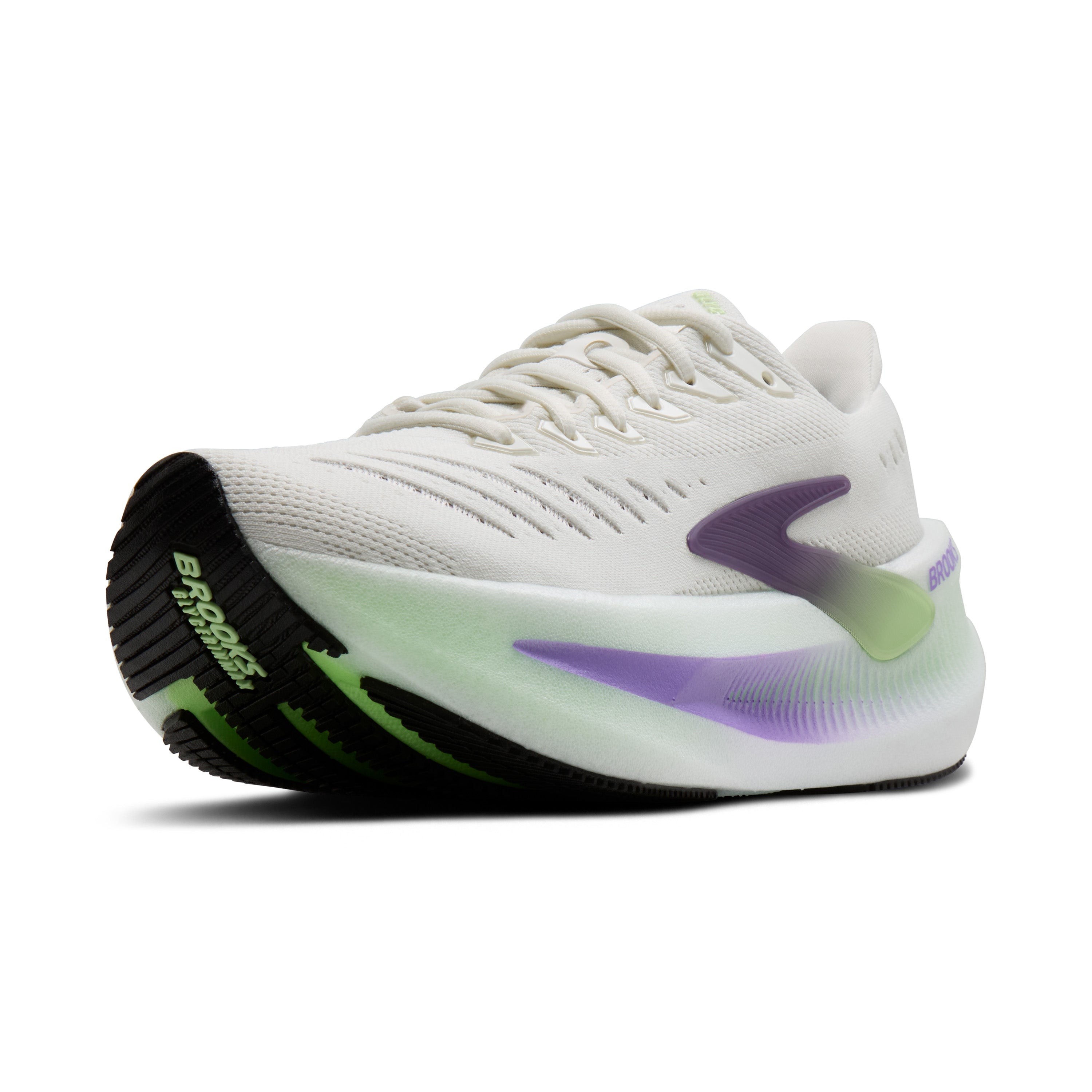 Brooks Glycerin Max 2 Womens Running Shoes - Bluewash/Purple Hebe/Green