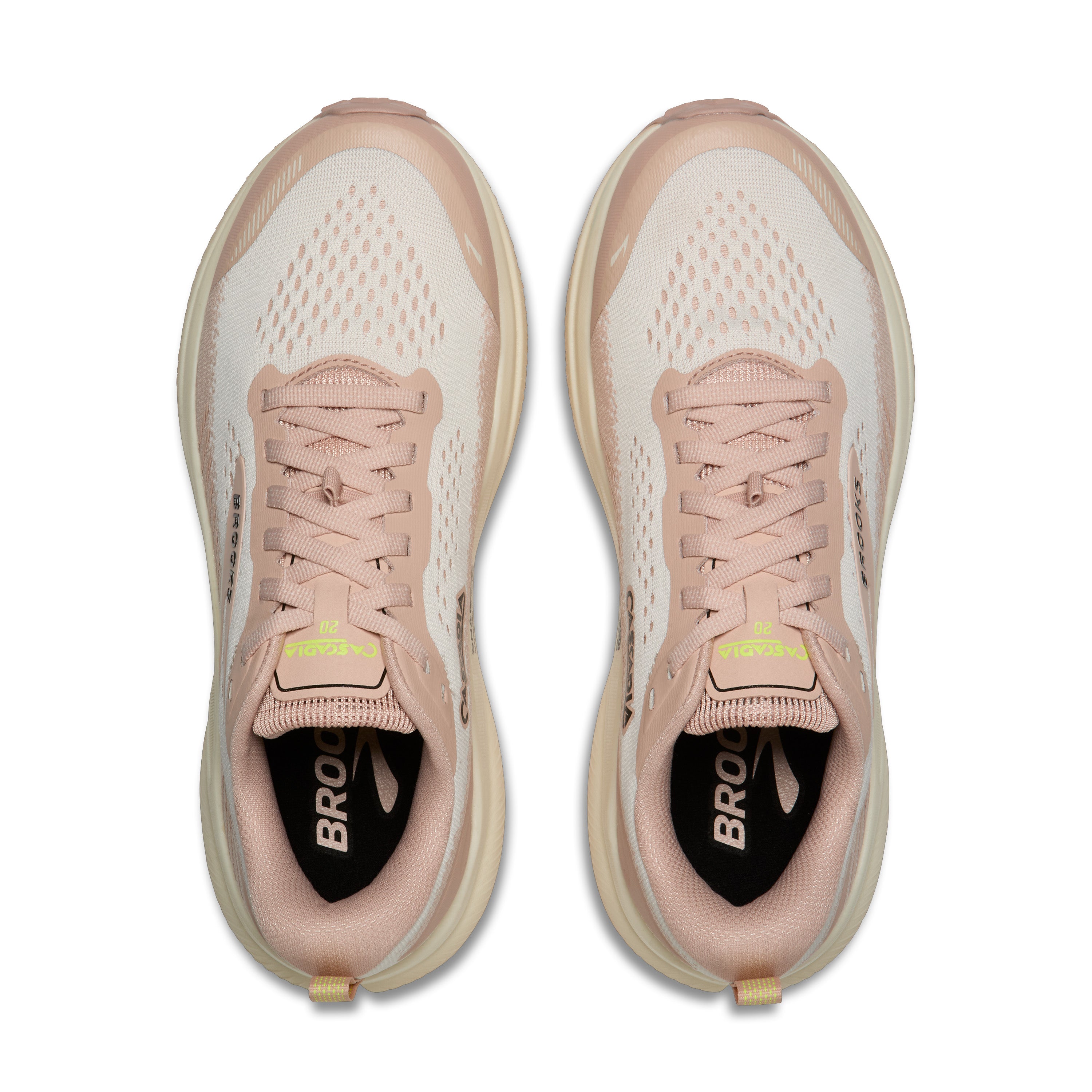 Brooks Cascadia 20 Womens Trail Running Shoes - Arctic Wolf/Rose/Nightlife