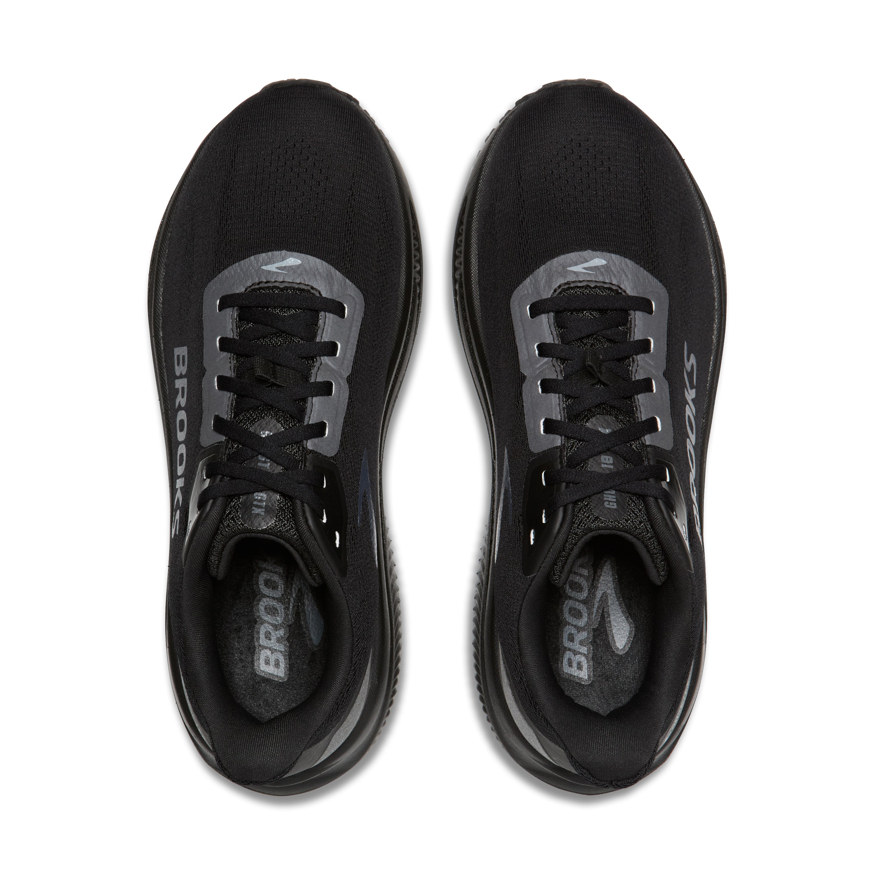 Brooks Ghost 18 GTX Womens Running Shoe - Black/Black/Ebony